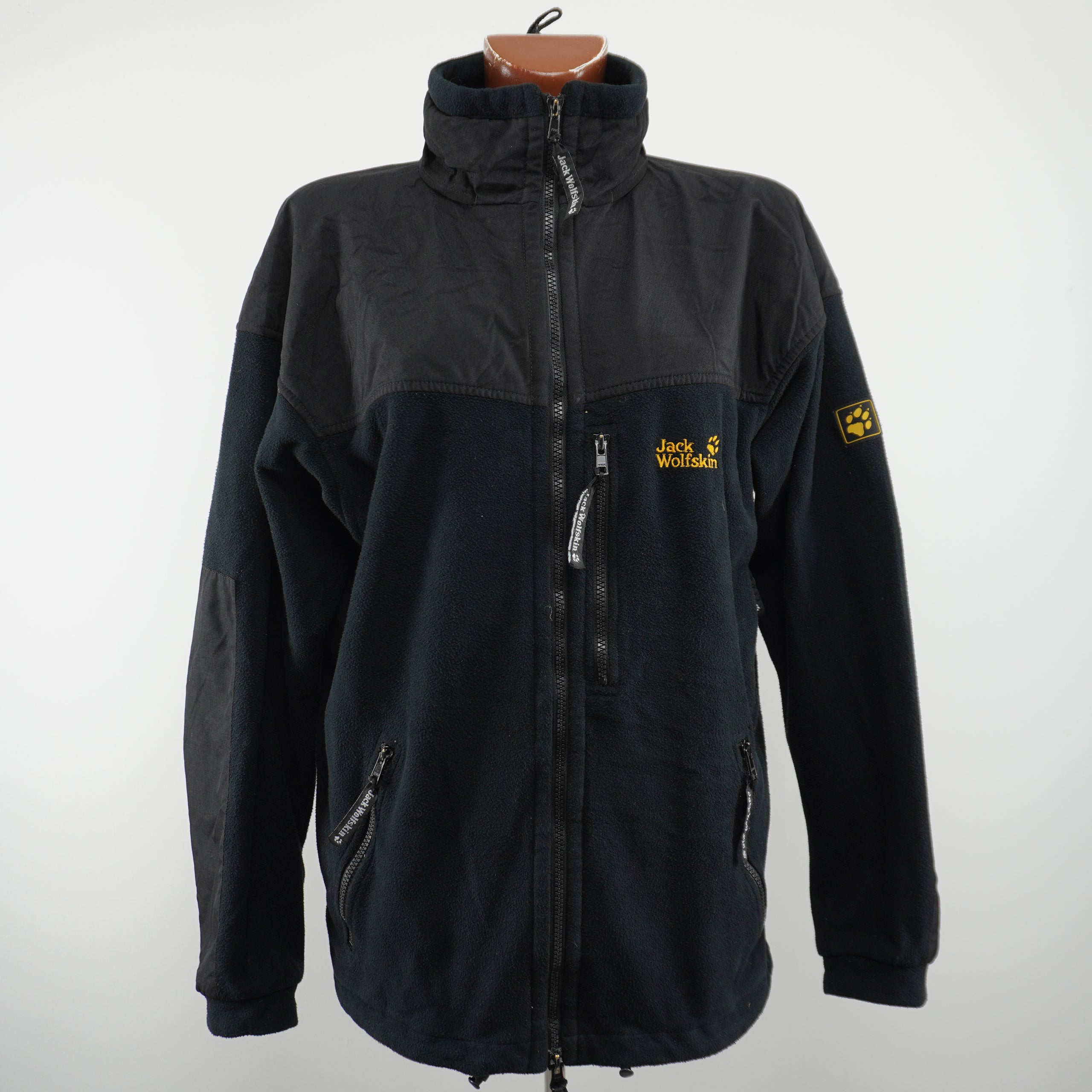 Pre-owned Women's Jack Wolfskin Hoodie - Black, XL