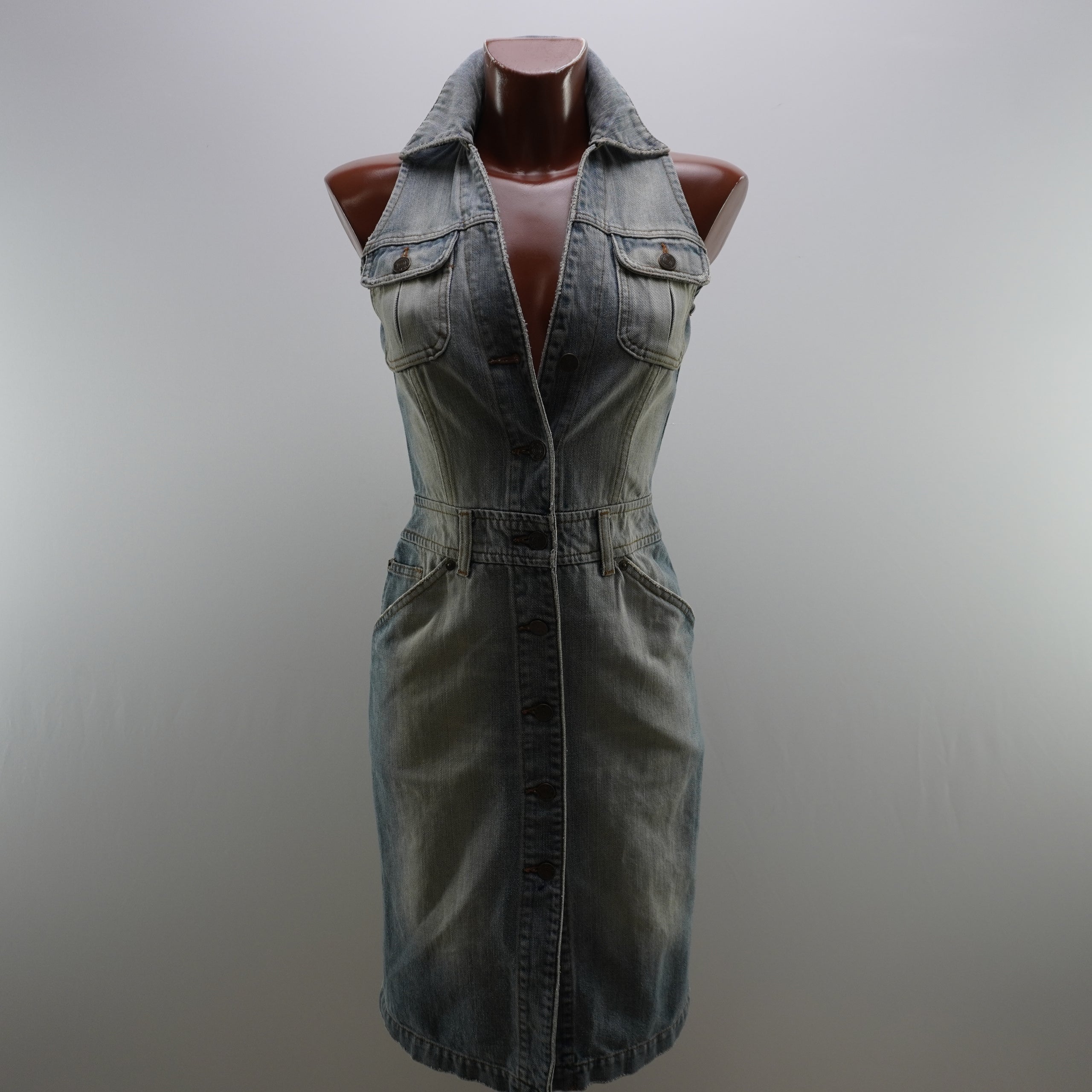 Vestido Massimo Dutti para Mujer Usado - Azul, S