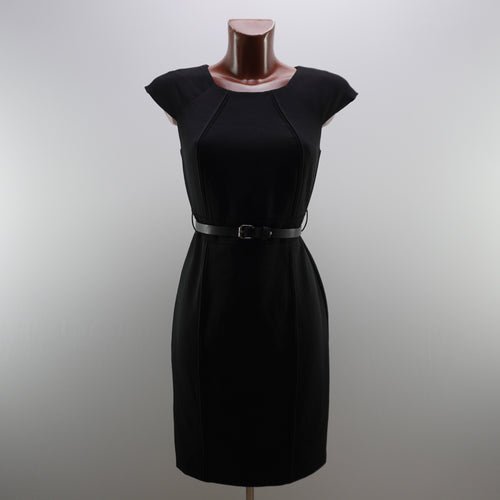 Vestido negro Caroll mujer talla S vista frontal