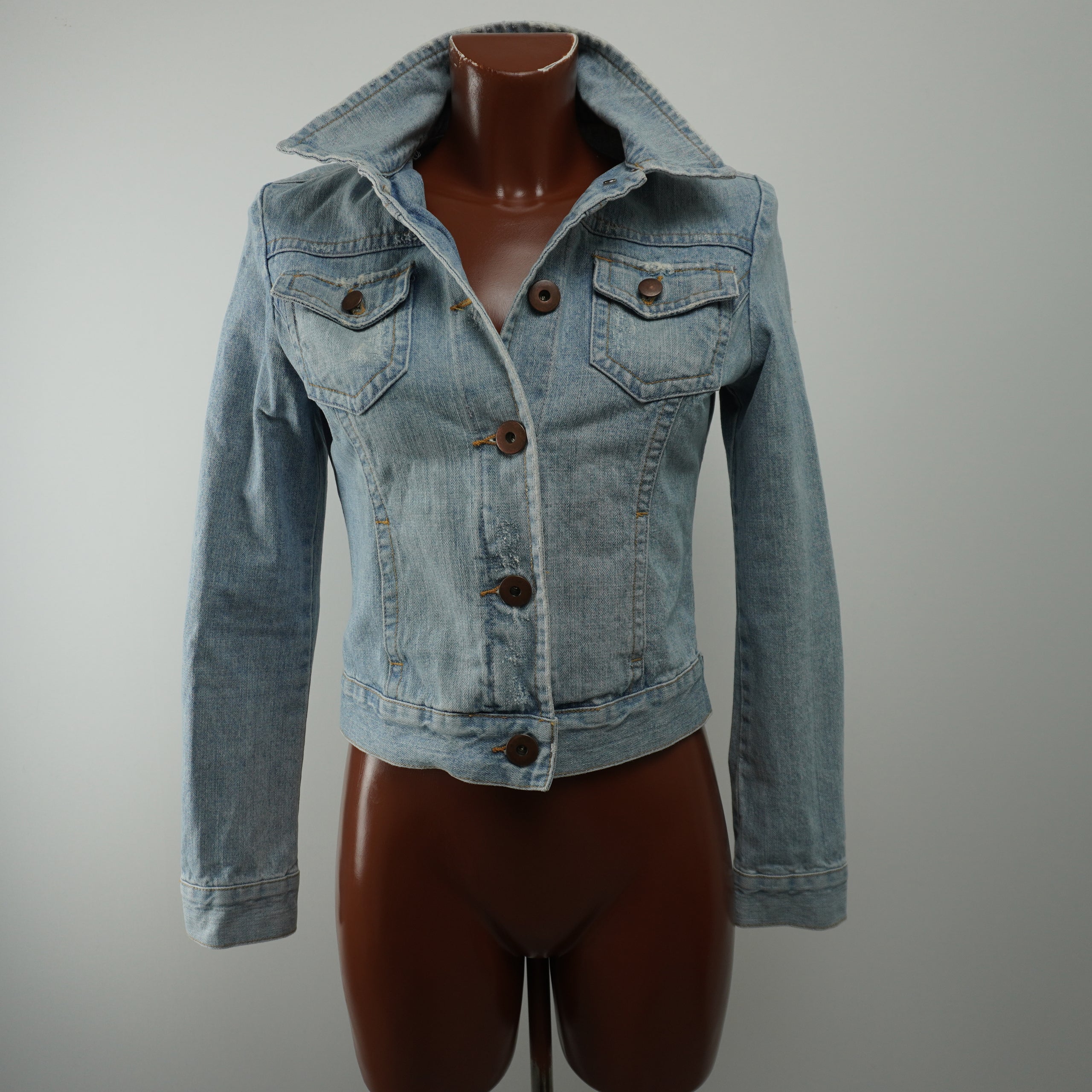 Pre-owned Women's Blue Jacket - No Brand, M