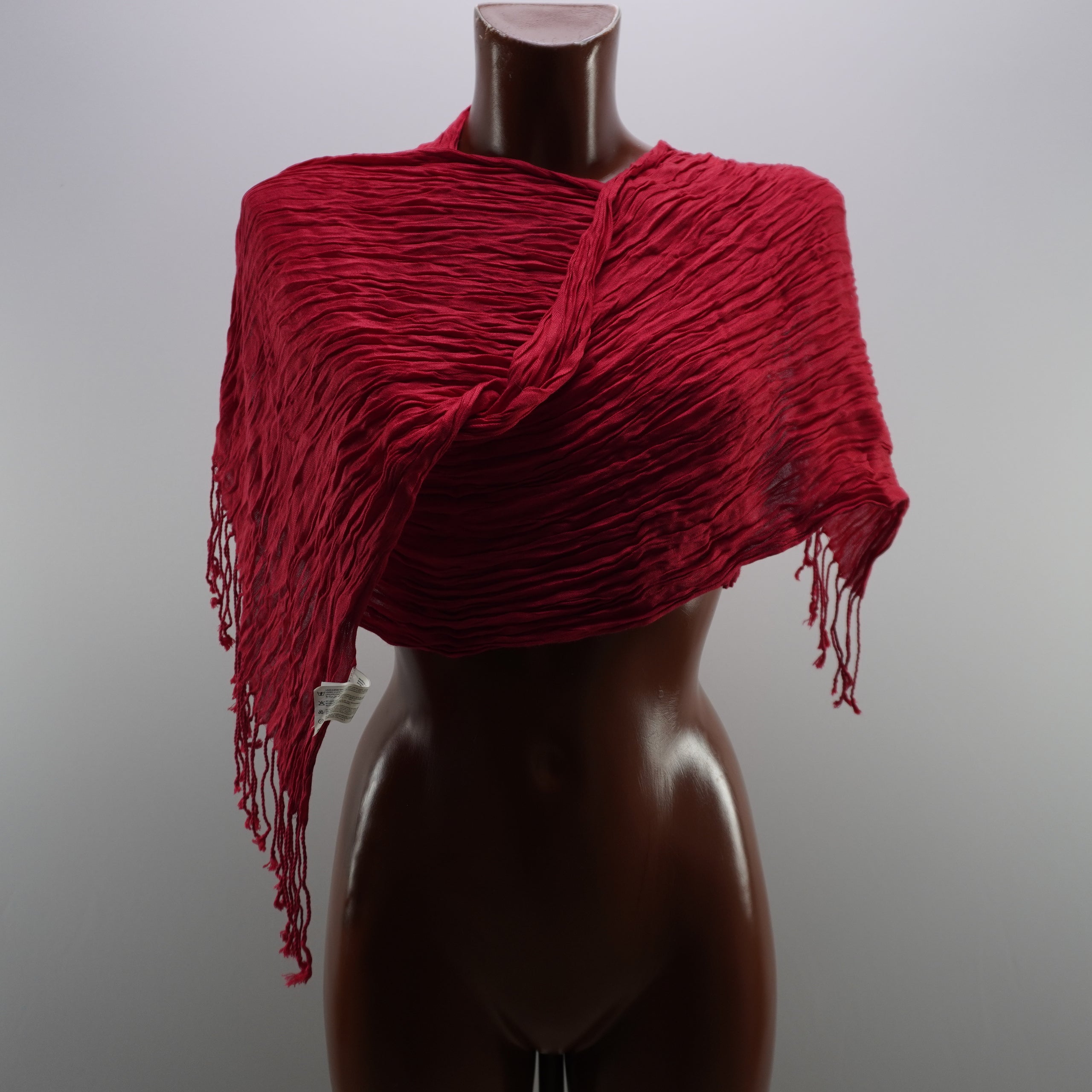 Pre-owned Women's Punt Roma Scarf - Red, 55x180 cm