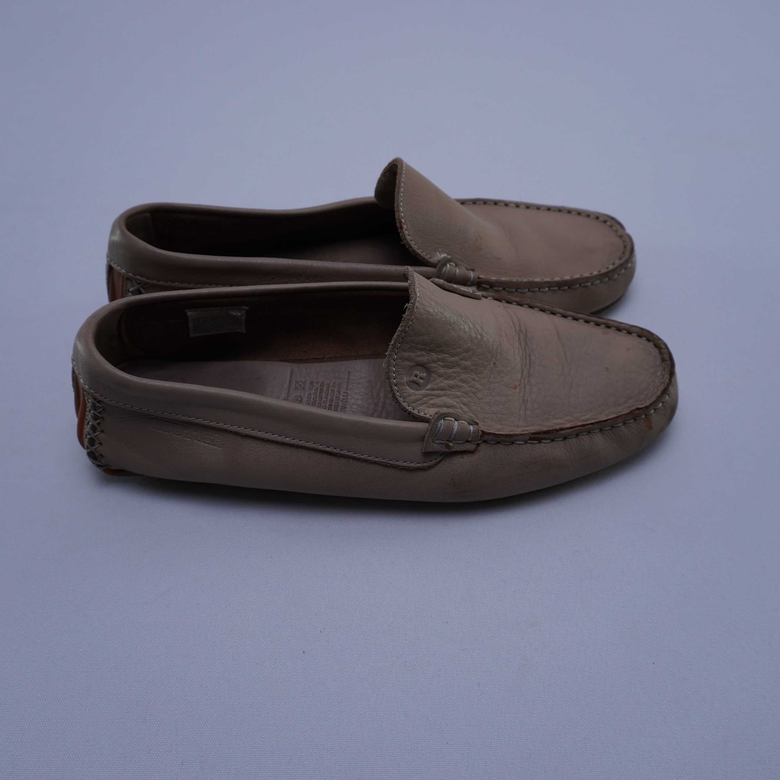 Zapatillas Routier para Mujer Usadas en Buen Estado - Beige, Talla 39