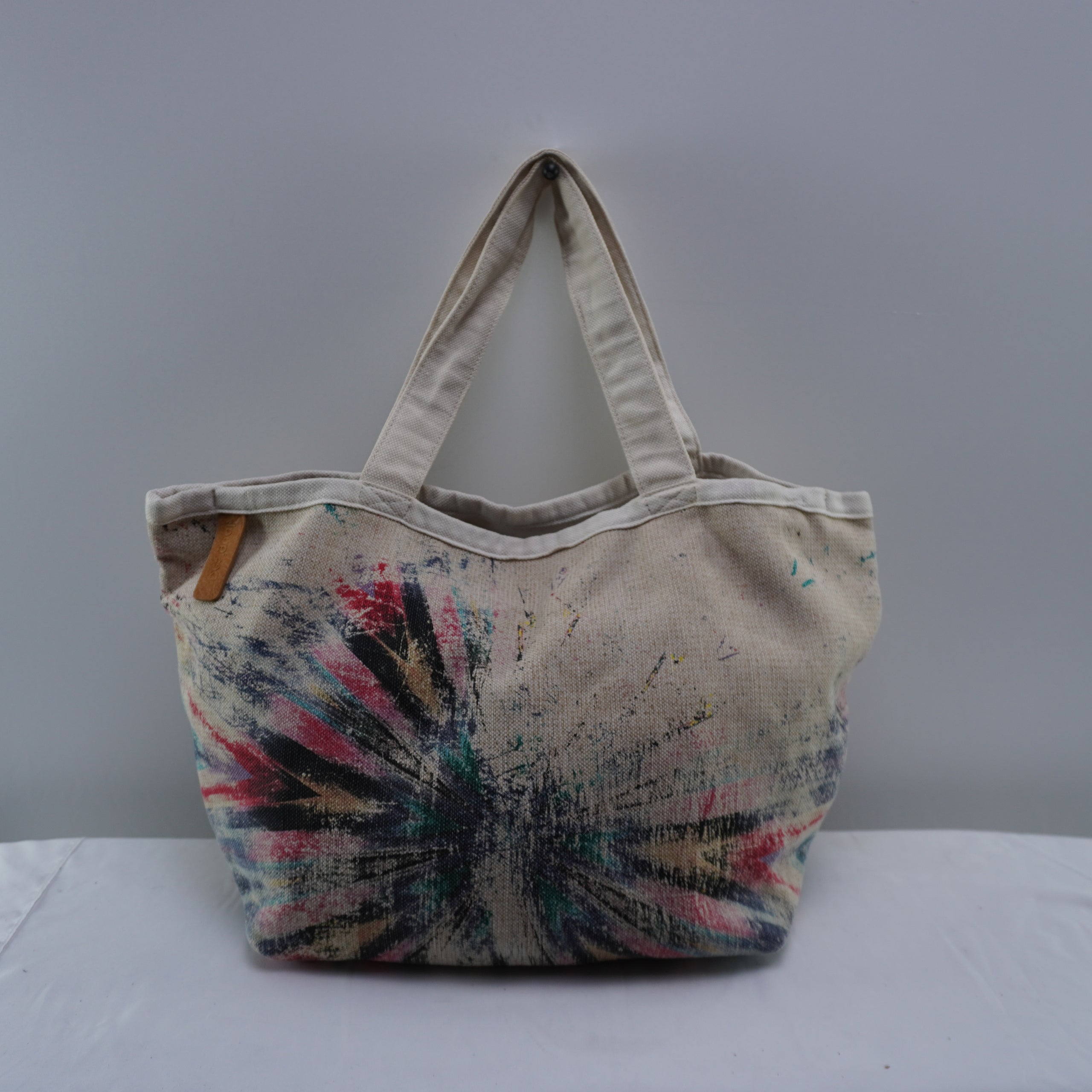 Bolso Desigual para Mujer Usado en Muy Buen Estado - Beige, 60x30