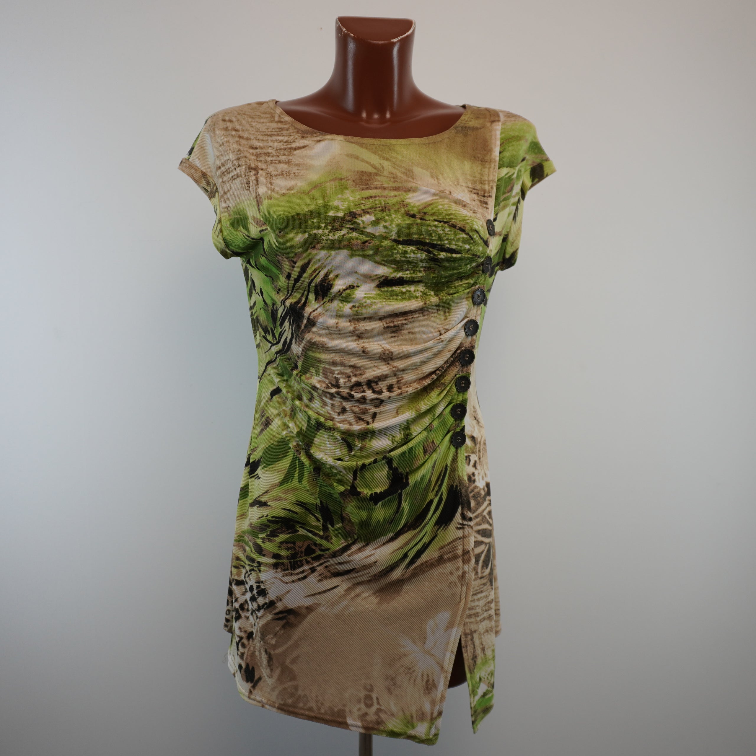 Women's Joseph Ribkoff Shirt - Multicolor, L, Pre-Owned