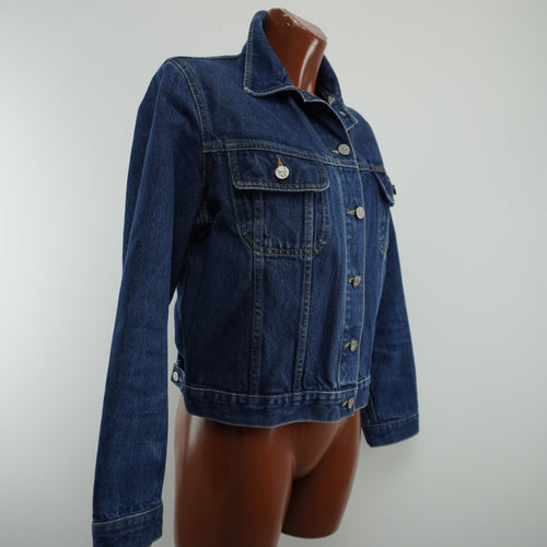 Calvin Klein chaqueta mujer azul Talla XL detalle de tela