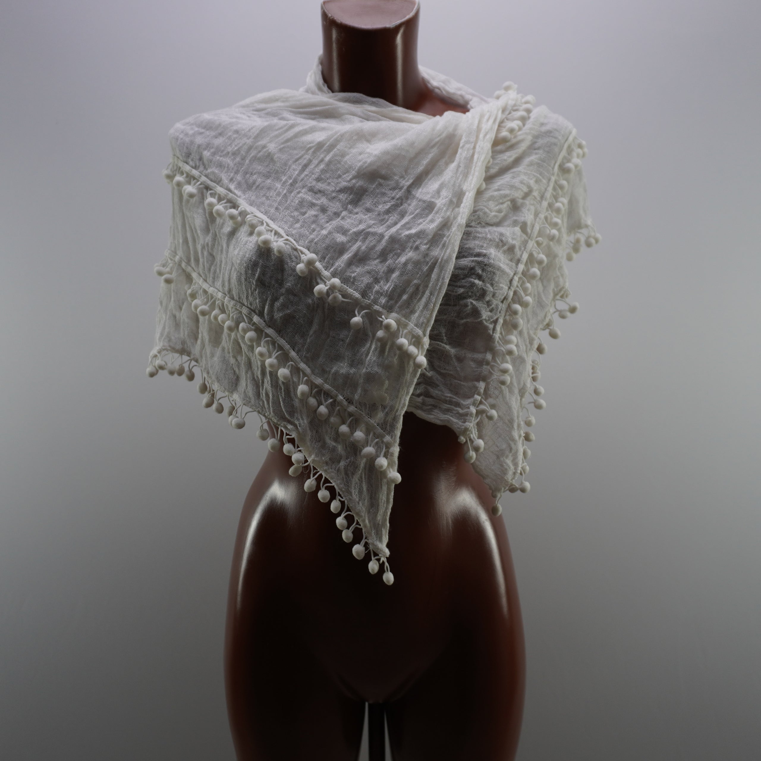 Pre-Owned Women's Sin Marka Sweater - White, 70x160 cm