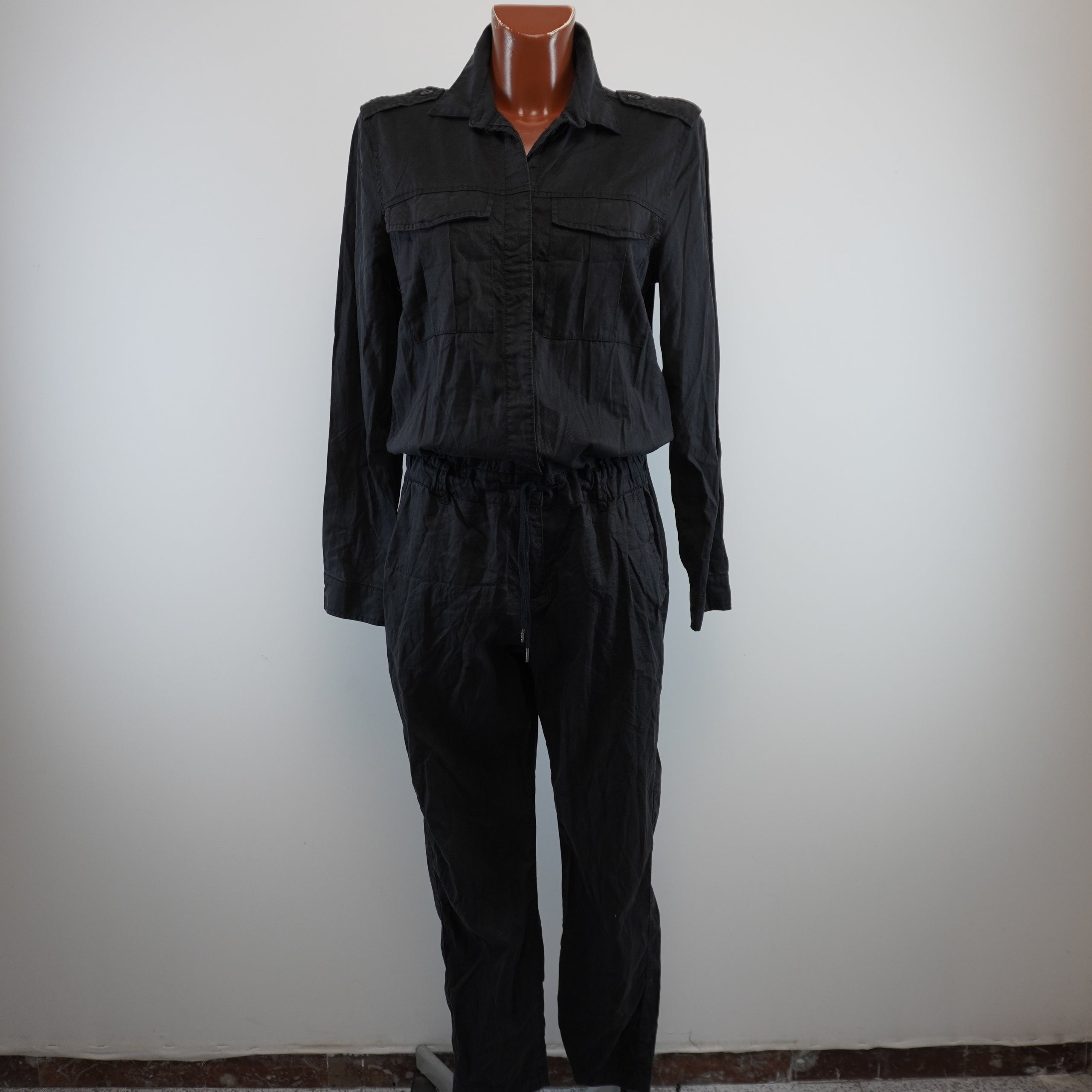 Pre-owned Women's H&M Mono Jacket - Black, L