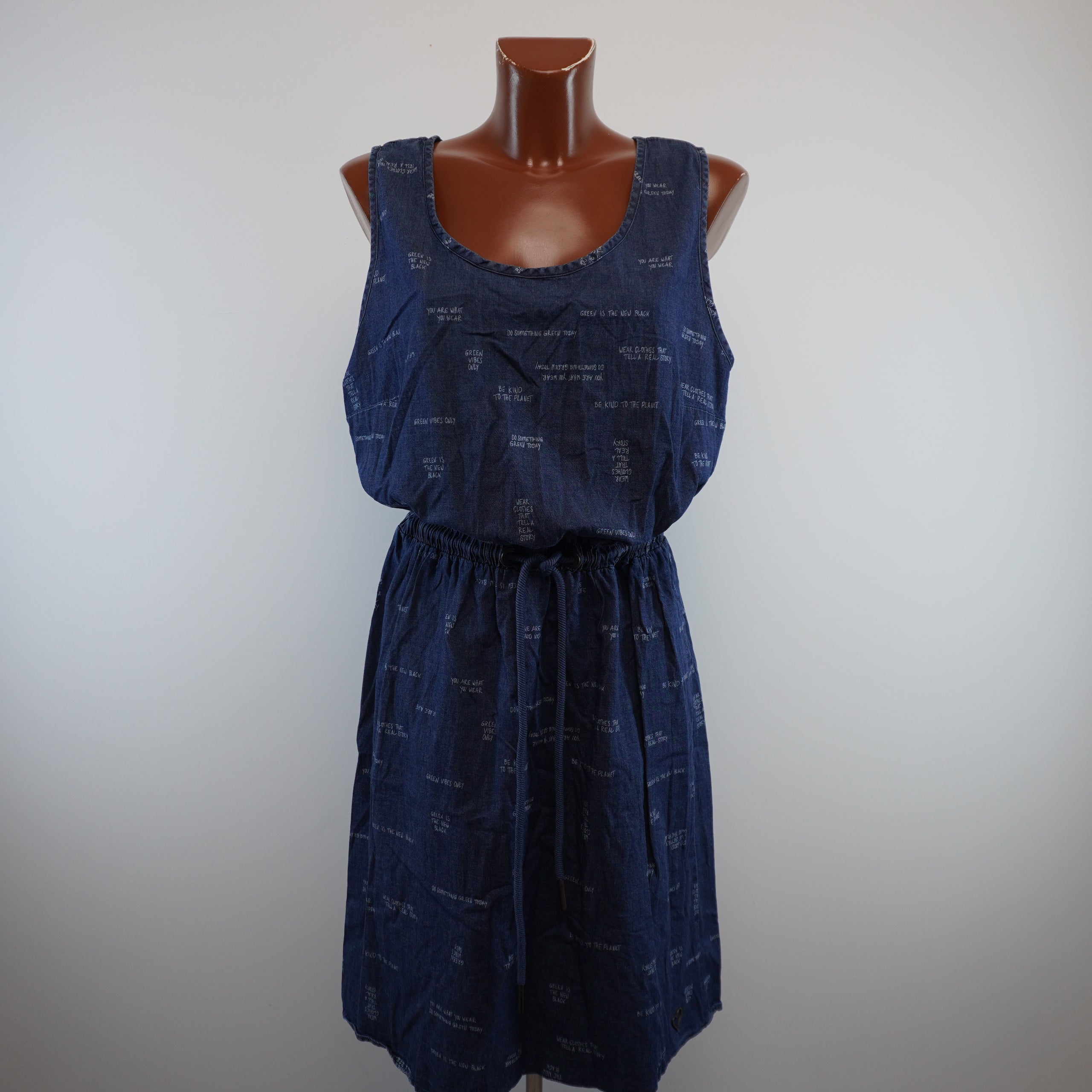 Pre-Owned Women's Alife & Kickin Dress - Blue, XXL, Very Good Condition