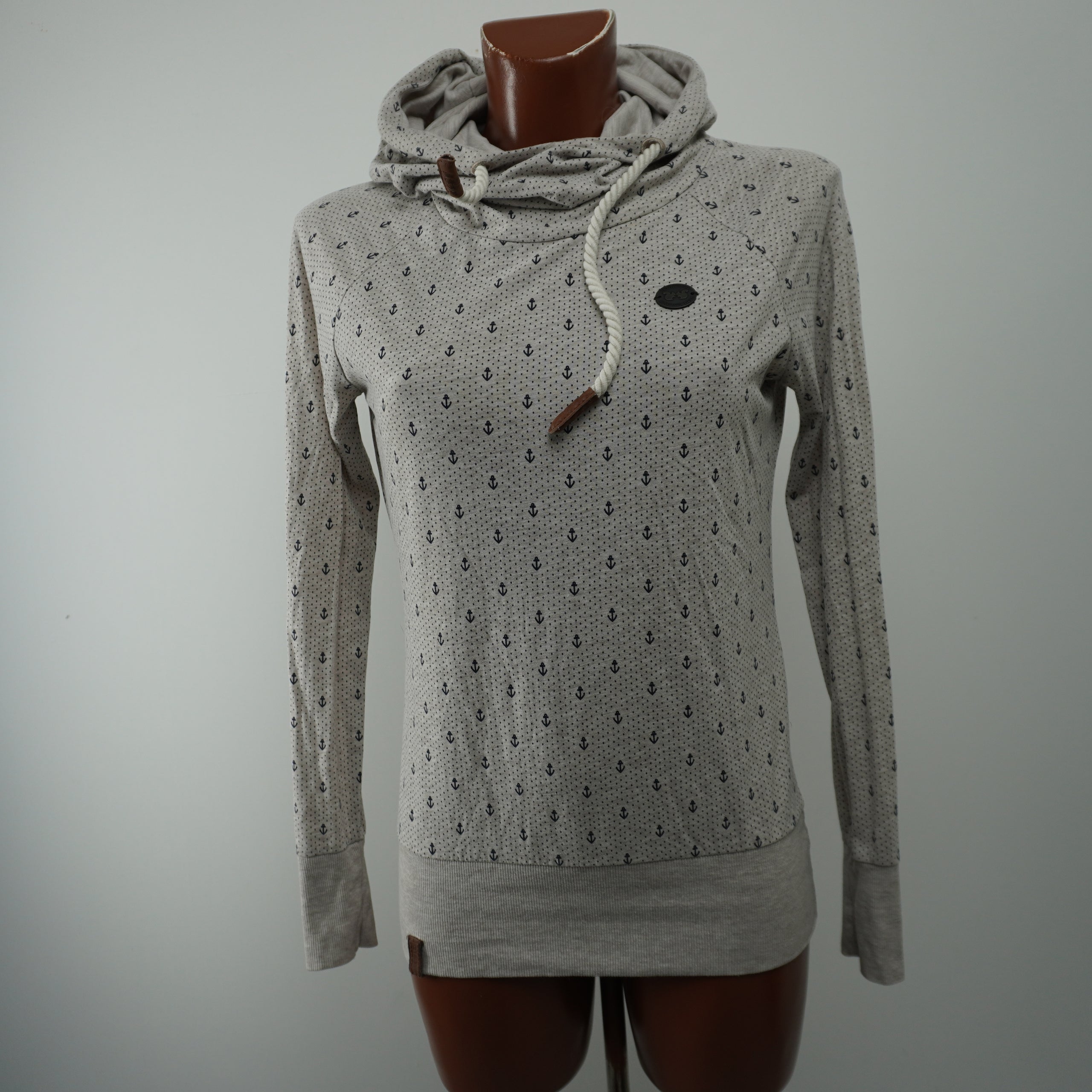 Women's Naketano Hoodie - Beige, M - Pre-Owned, Very Good