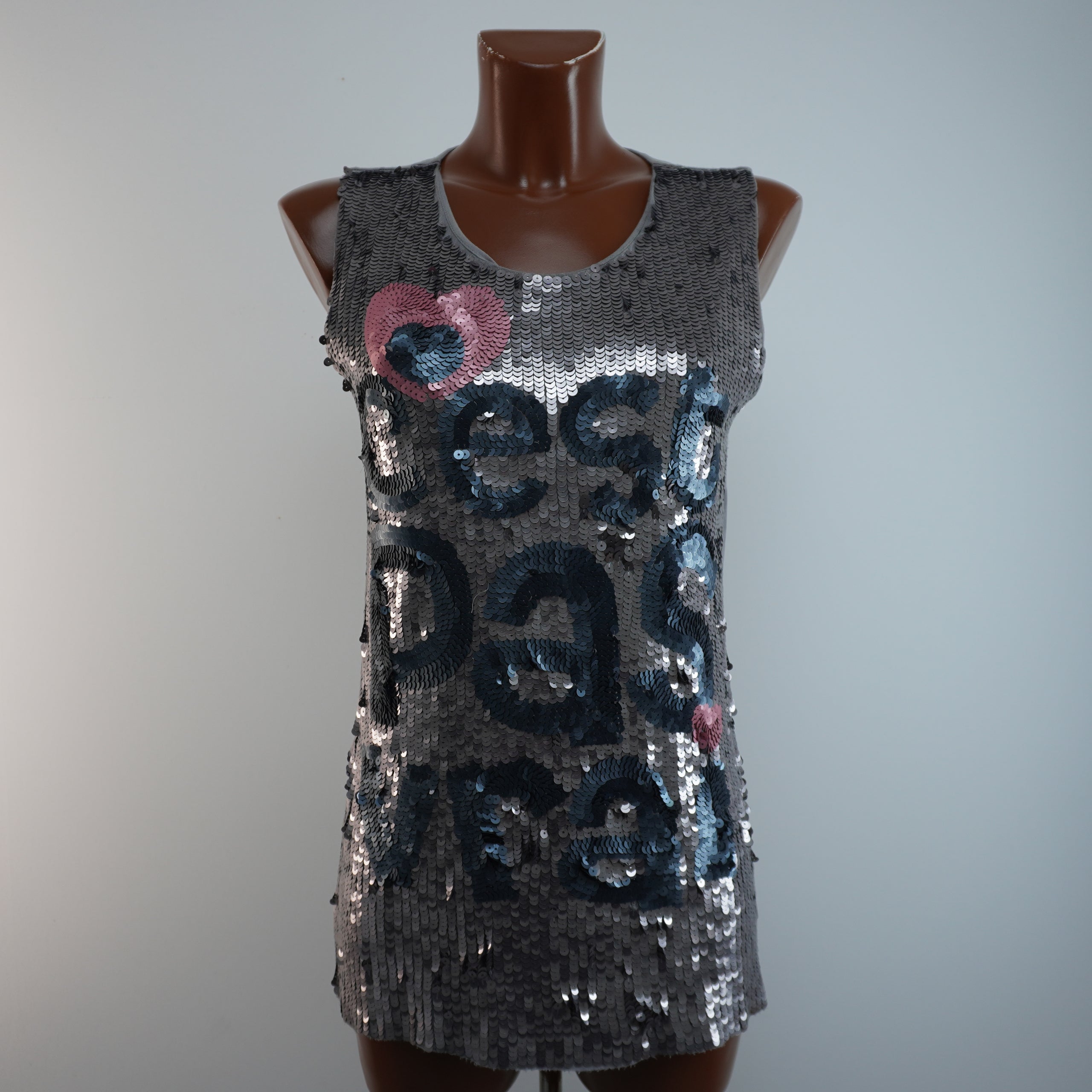 MNG Women's Grey Shirt - Size M, Used-Very Good🥈