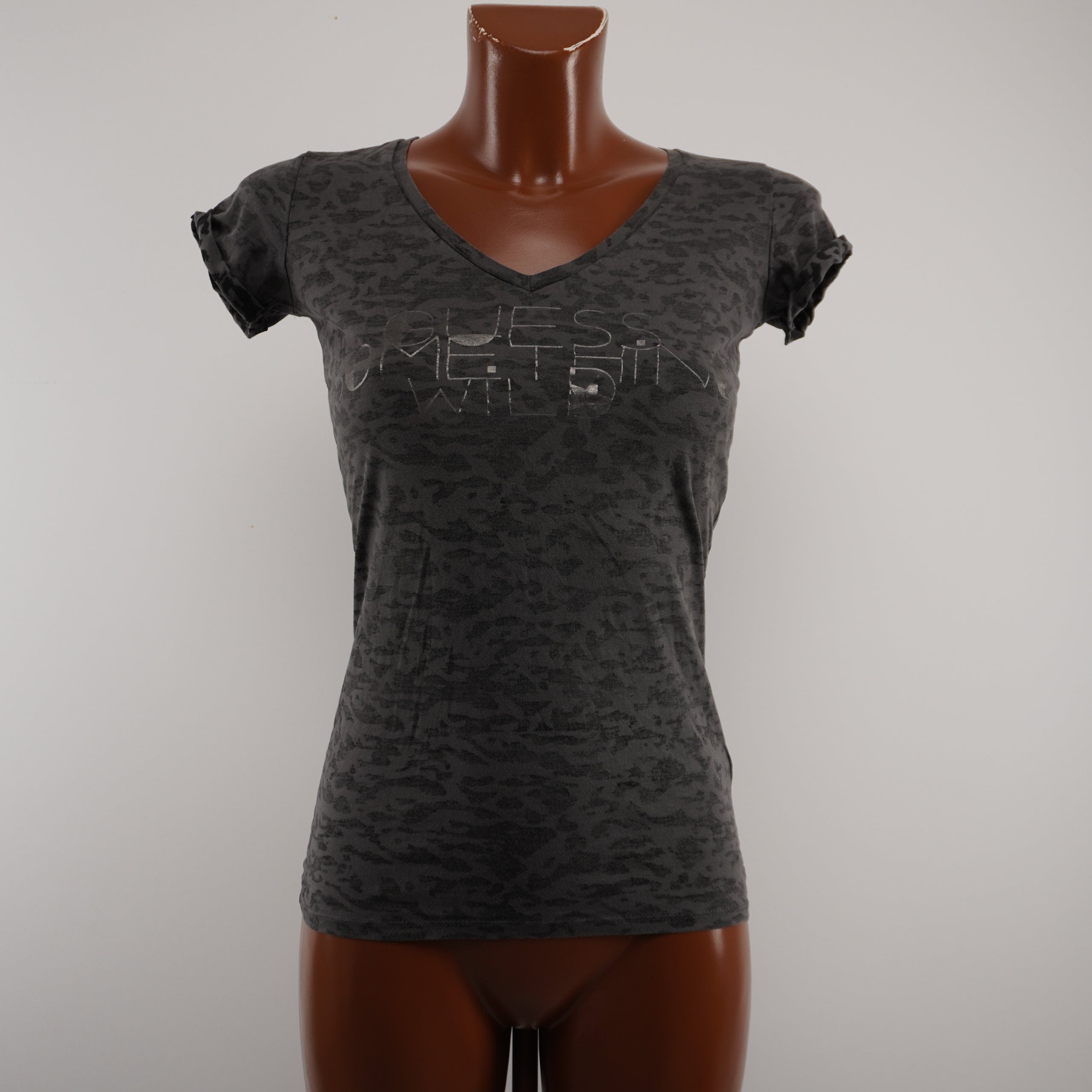Pre-owned Women's Guess Shirt - Grey, XS