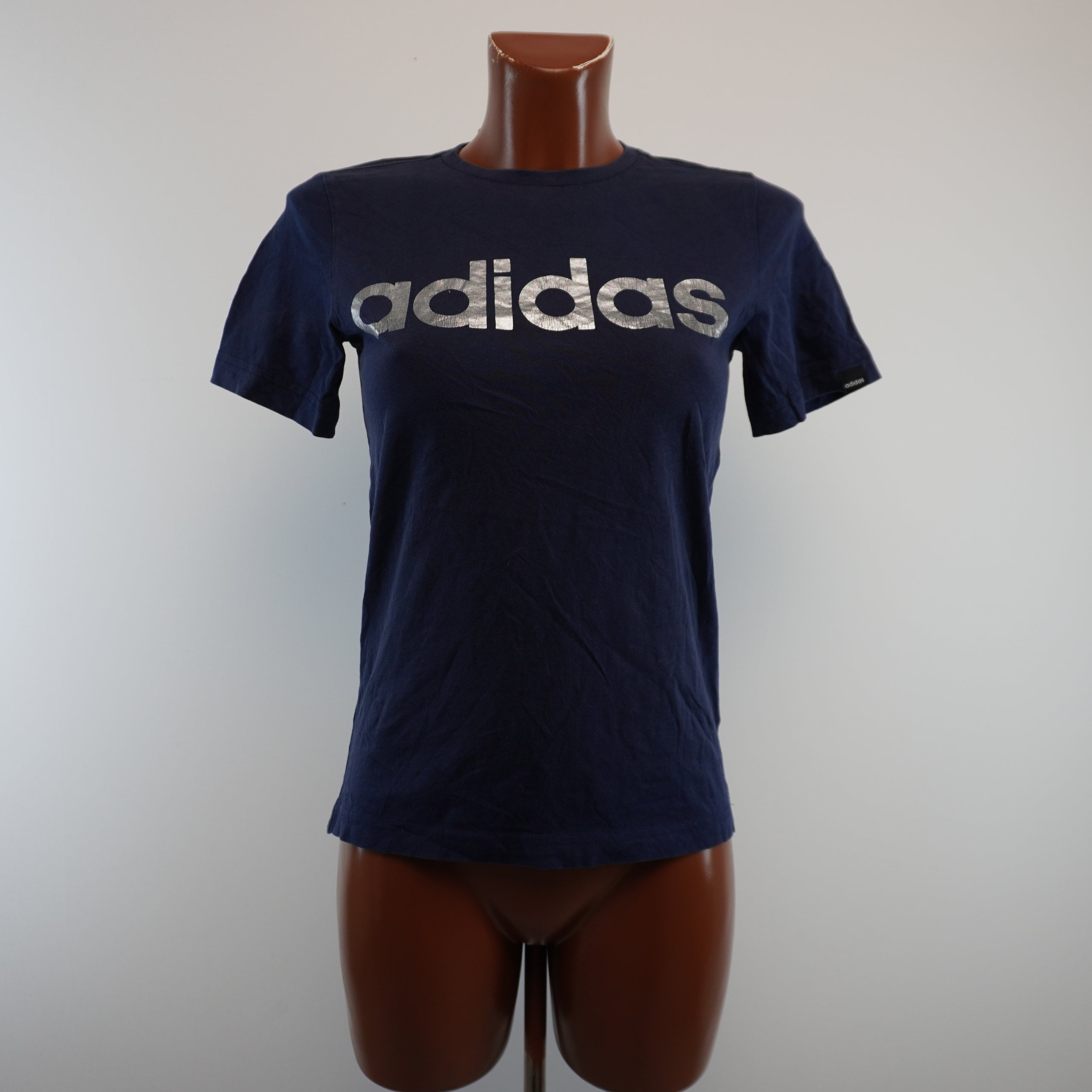 Women's Adidas Shirt - Blue, S, Very Good Condition