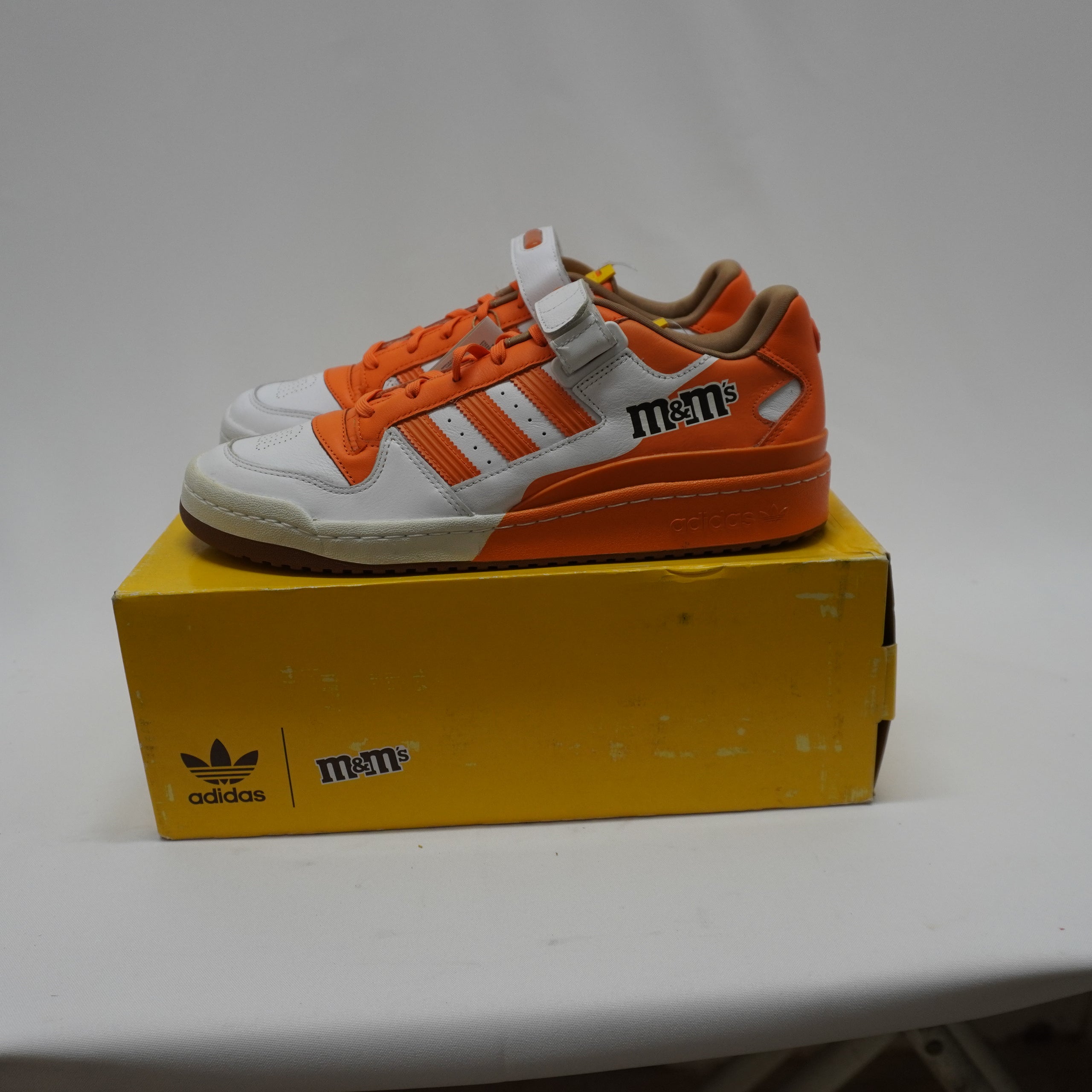 New Men's Sneakers - Orange, Size 45.5