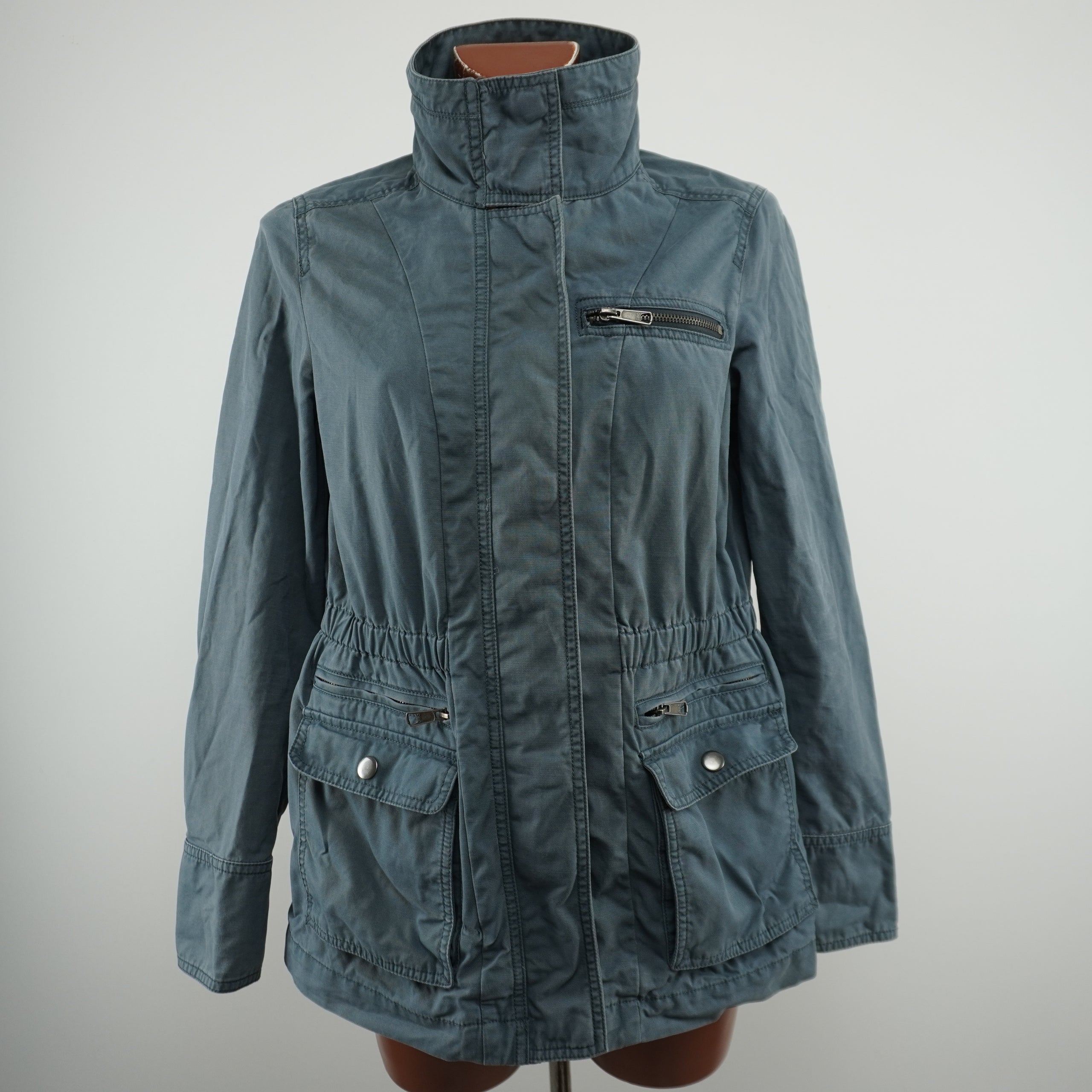 Pre-Owned Women's Gap Parka - Grey, M, Very Good Condition