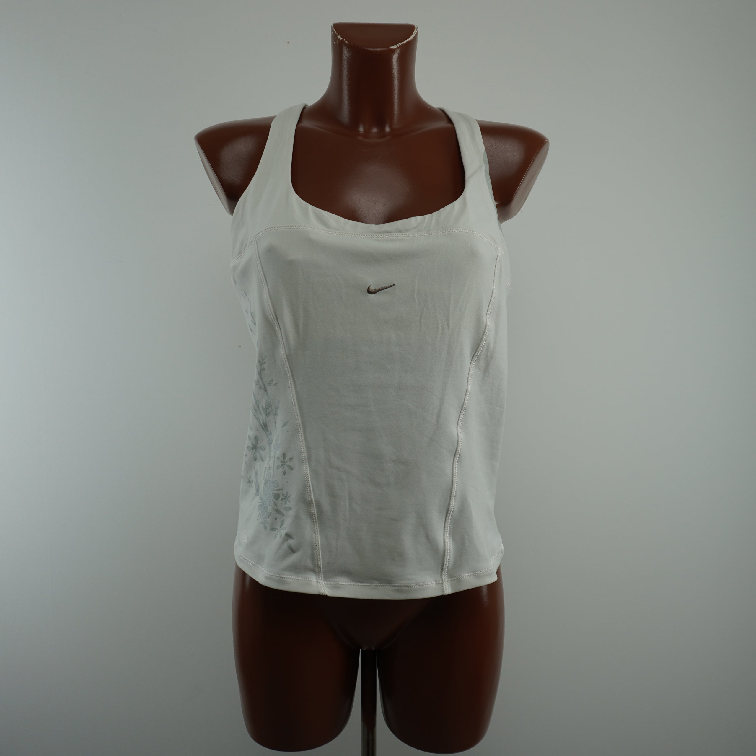 Women's Nike Shirt - White, L, Pre-owned