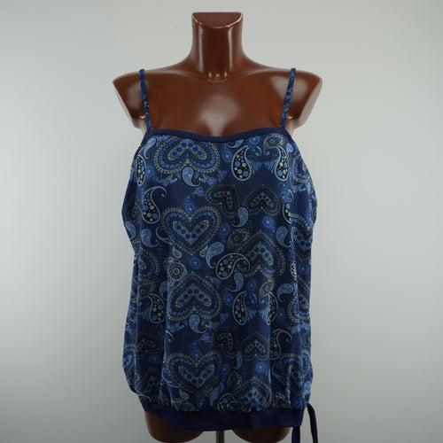 BPC bikini mujer azul 5XL vista frontal