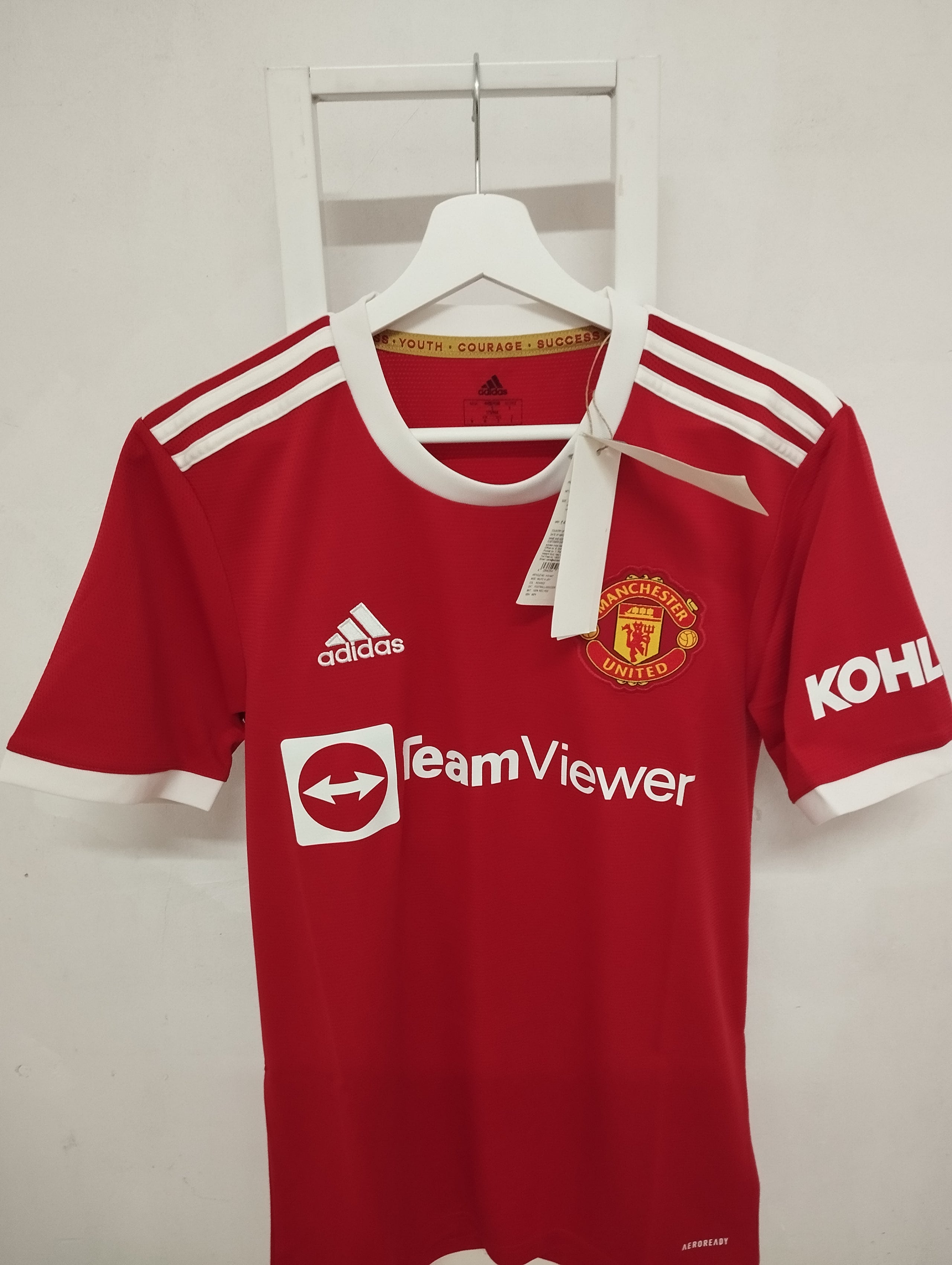 New Men's Manchester United Shirt - Red, S