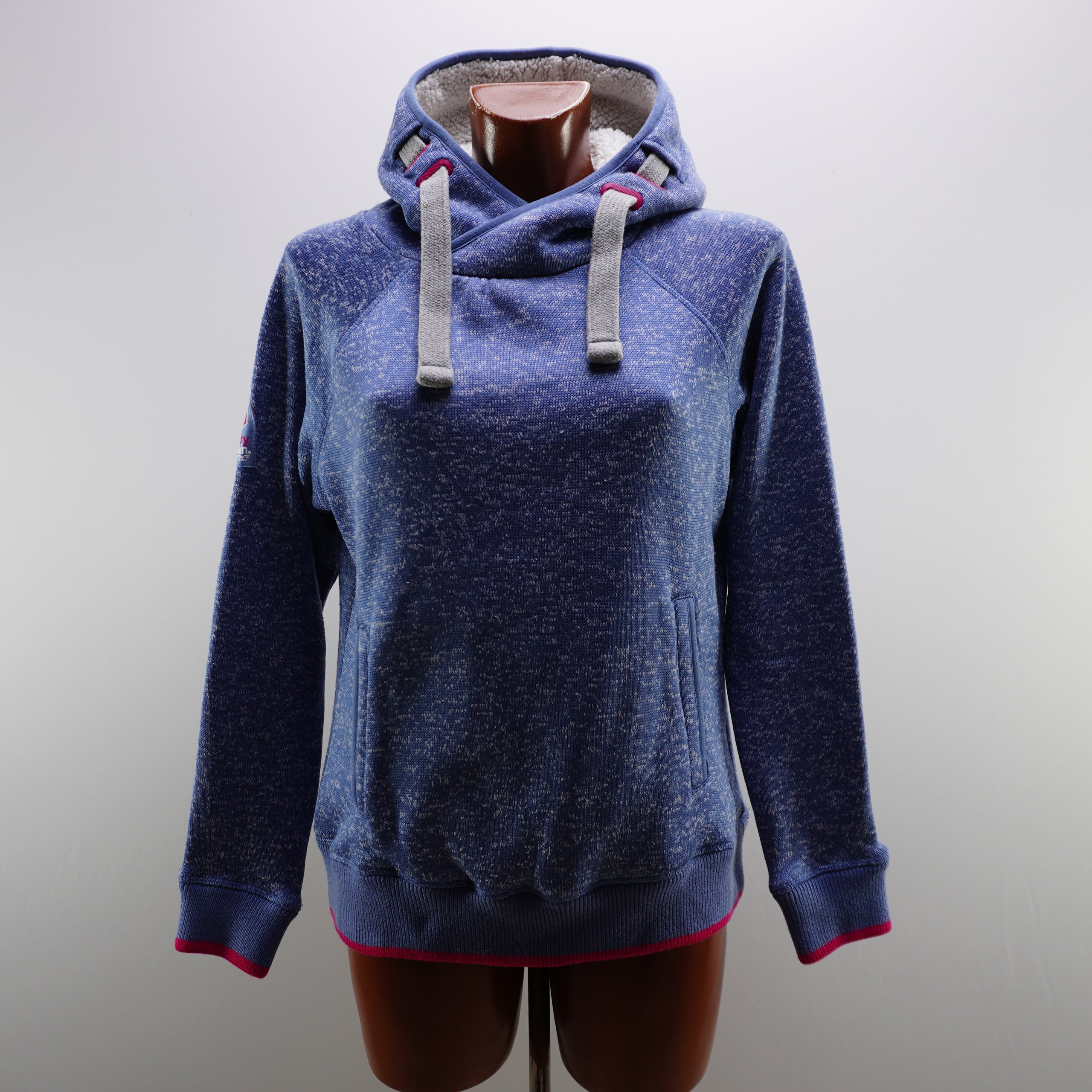 Sudadera con Capucha Superdry para Mujer Usada - Azul, L