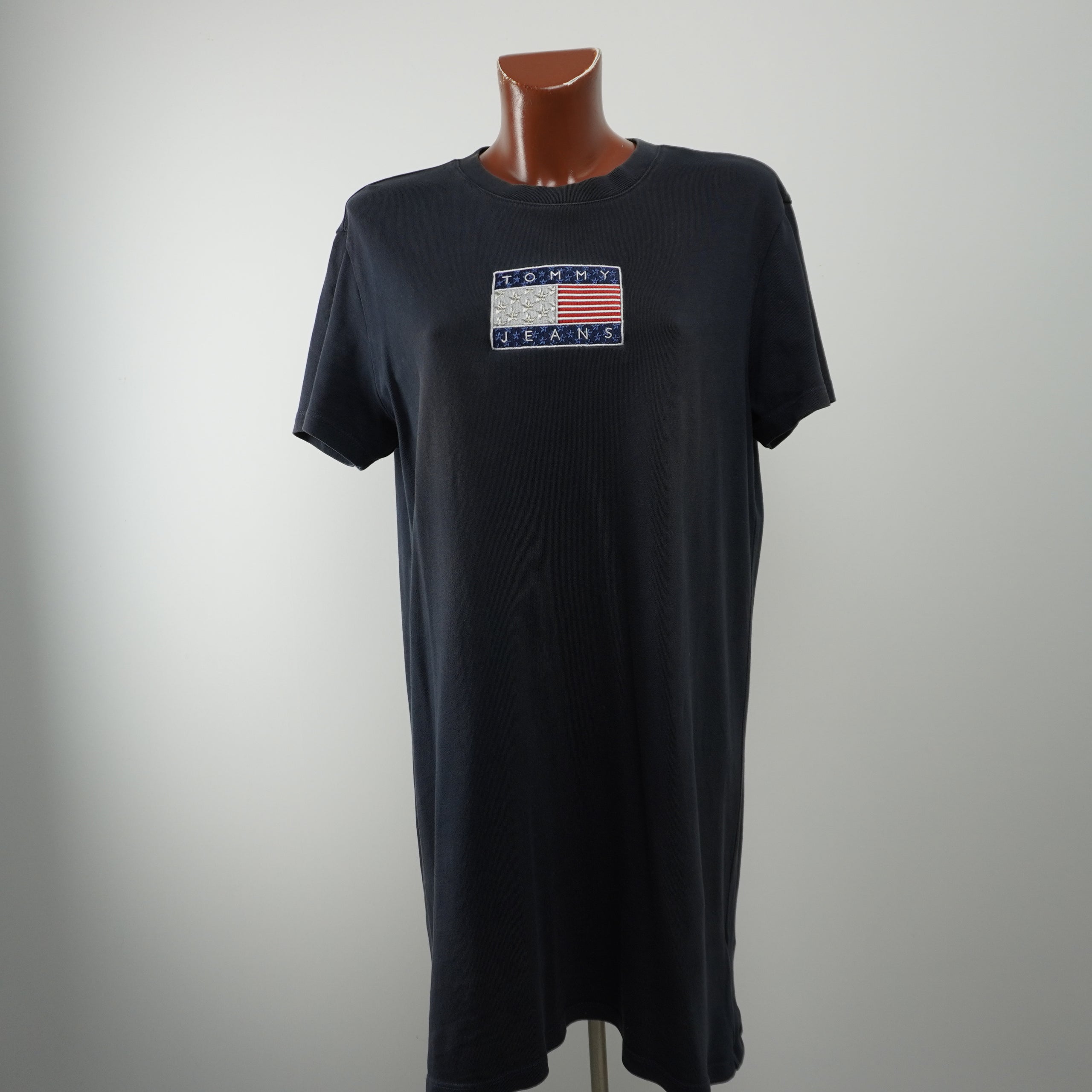 Pre-owned Women's Tommy Hilfiger Dress - Blue, L