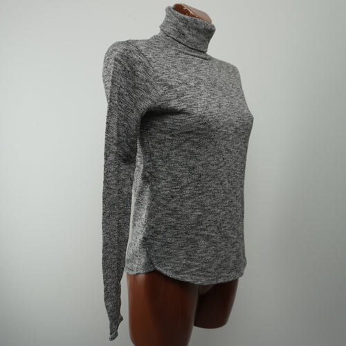 Bershka suéter mujer gris talla M detalle textura