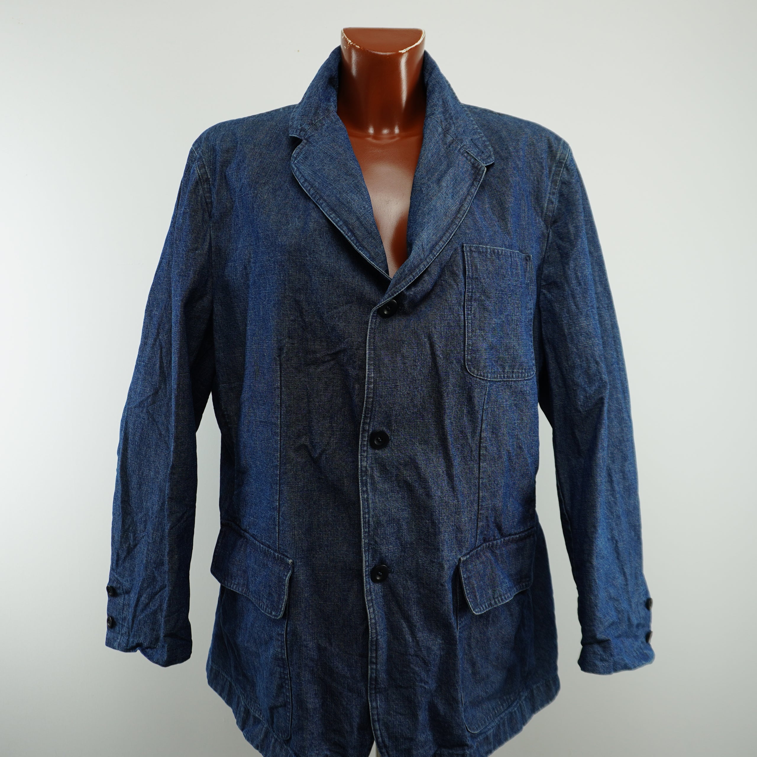 Pre-owned Women's Burberry Blazer - Blue, 8XL