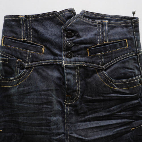 Bershka falda mujer negro Talla S detalle tela