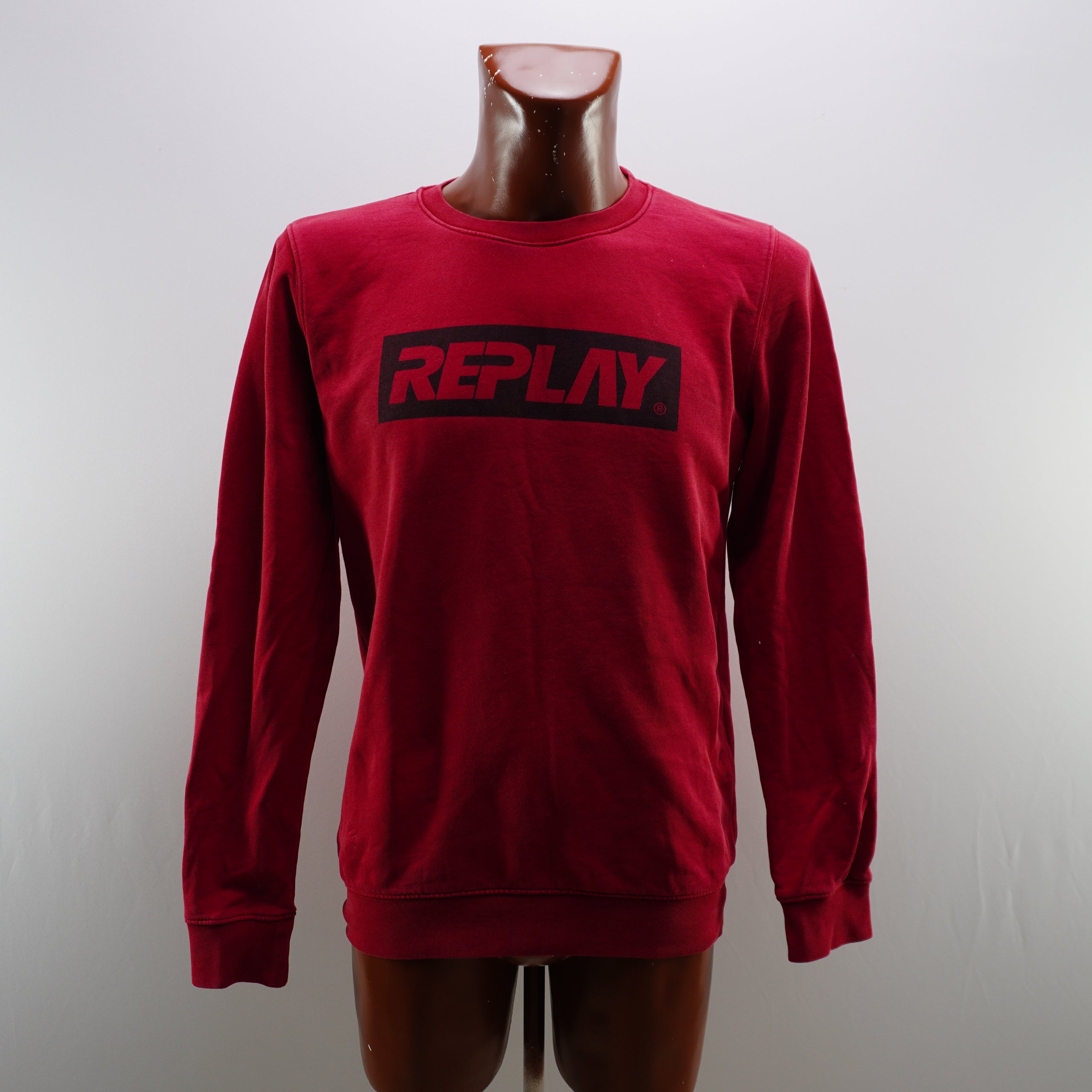 Hoodie Replay para Hombre Usado en Buen Estado - Rojo, M