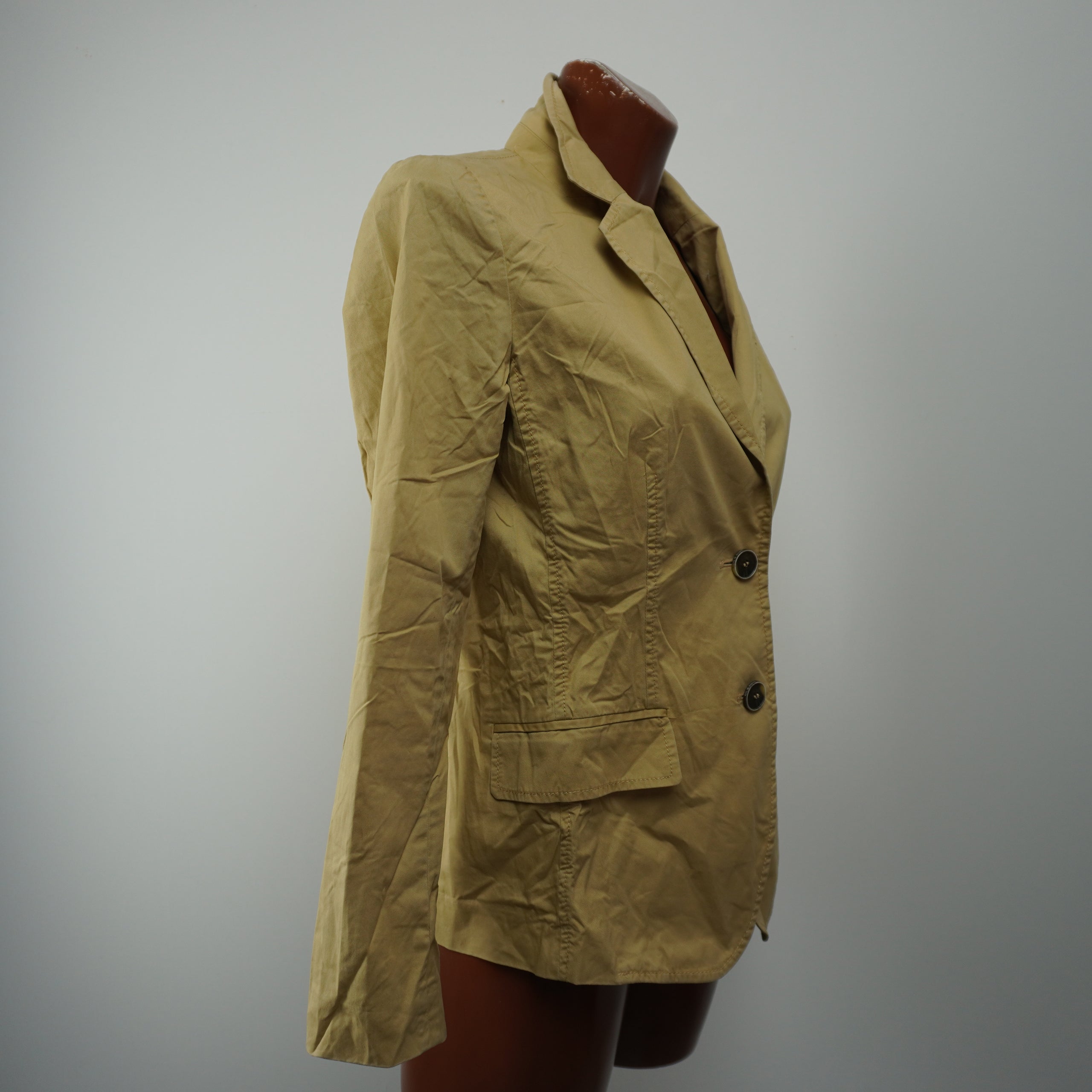 Pre-owned Women's Bimba Y Lola Blazer - Beige, L