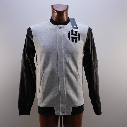 Adidas chaqueta hombre gris talla S vista frontal