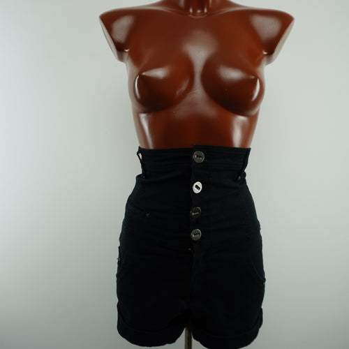 MNG Suit bermudas mujer negro talla S vista frontal