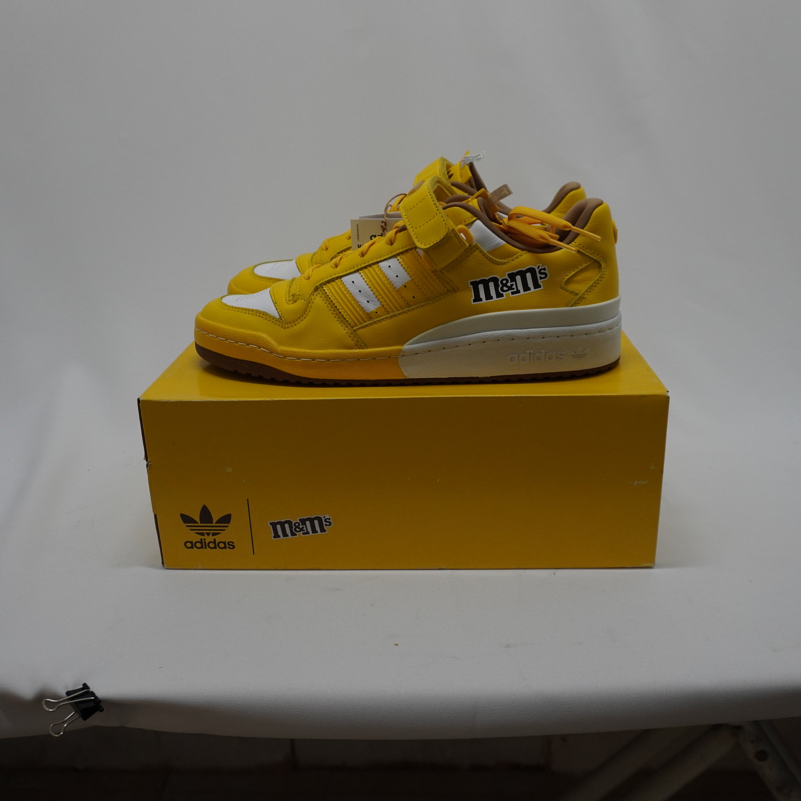 New Adidas M&M Men's Sneakers - Yellow, Size 44.5