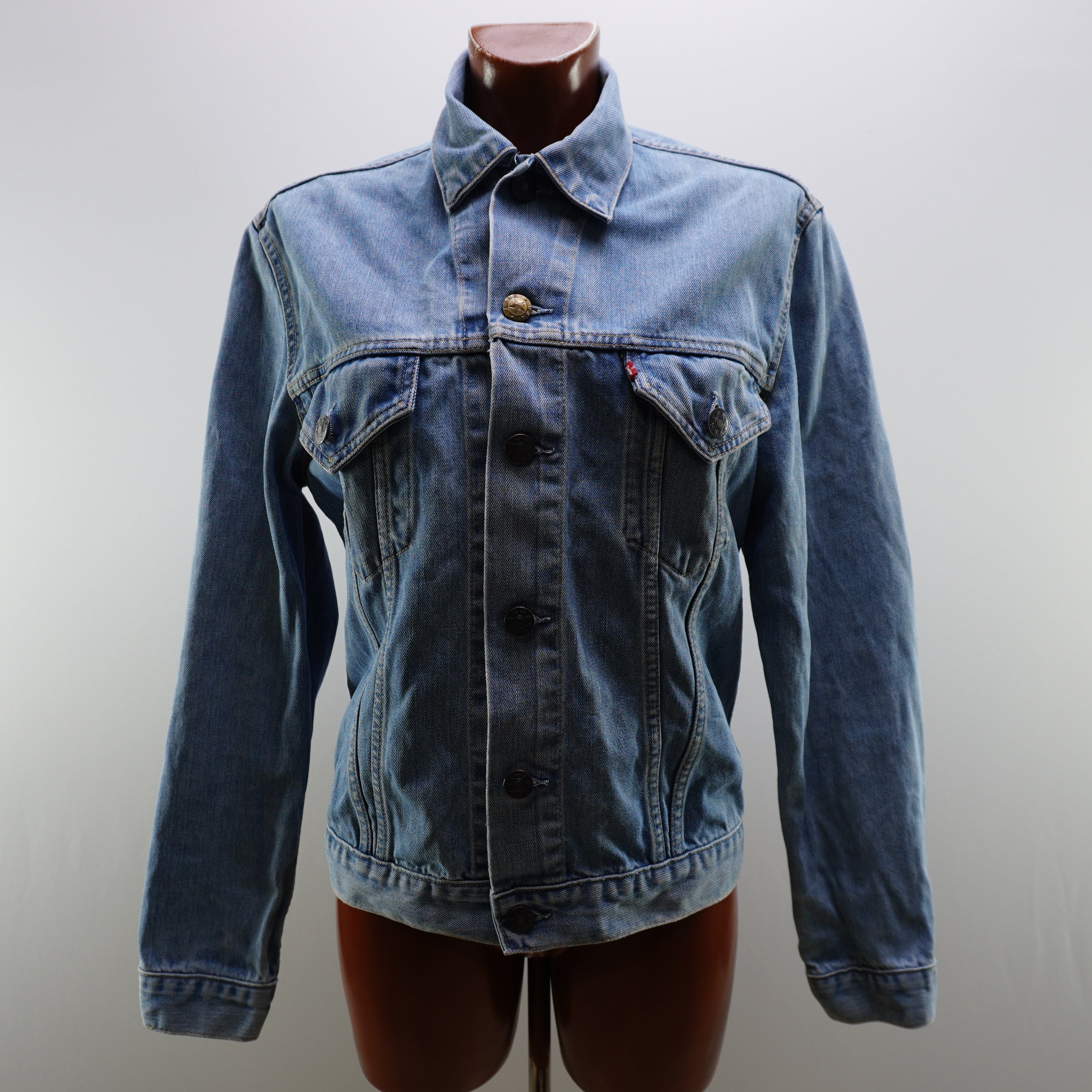 Chaqueta Levis Unisex Usada - Azul, L