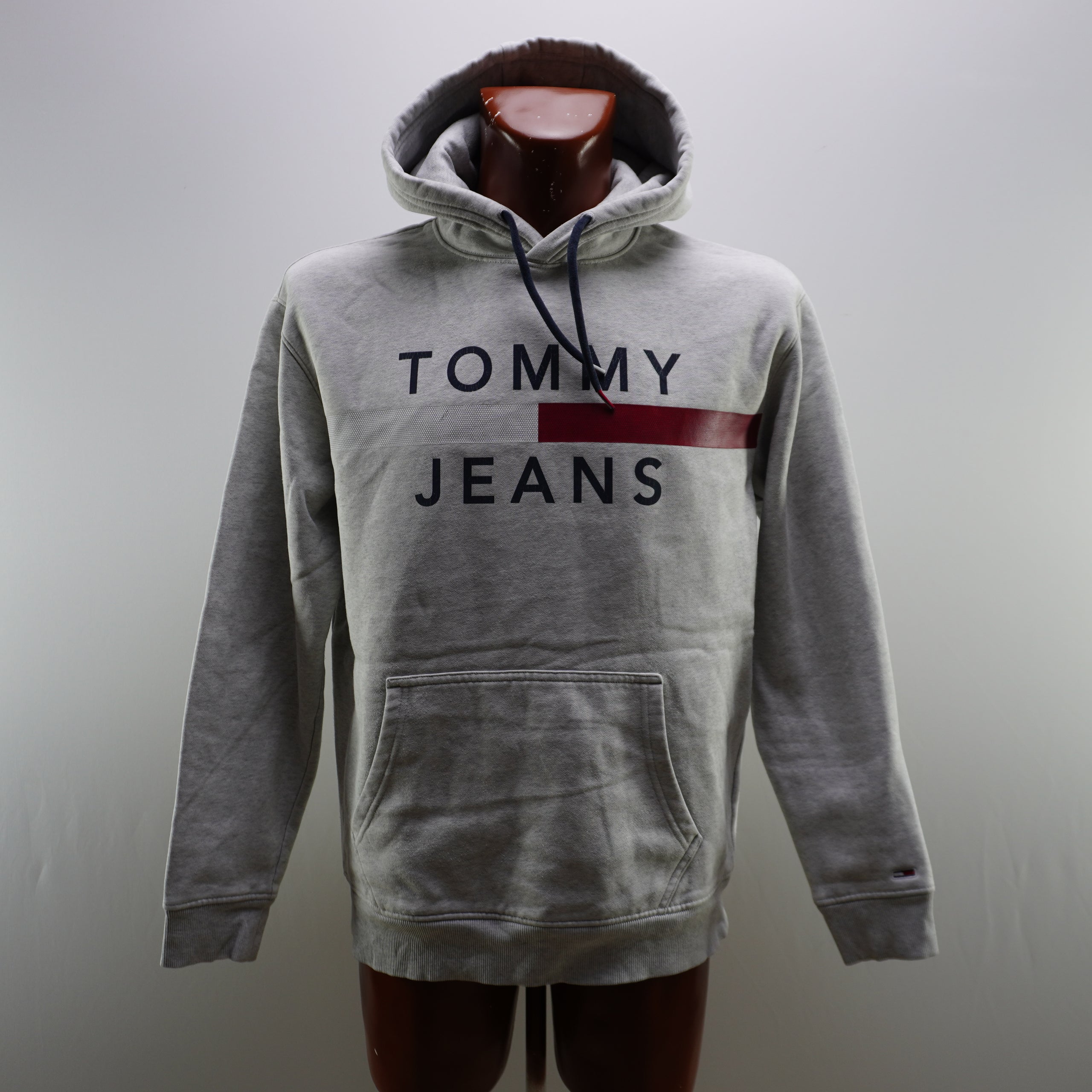 Sudadera con Capucha Tommy Hilfiger para Hombre Usada - Gris, M