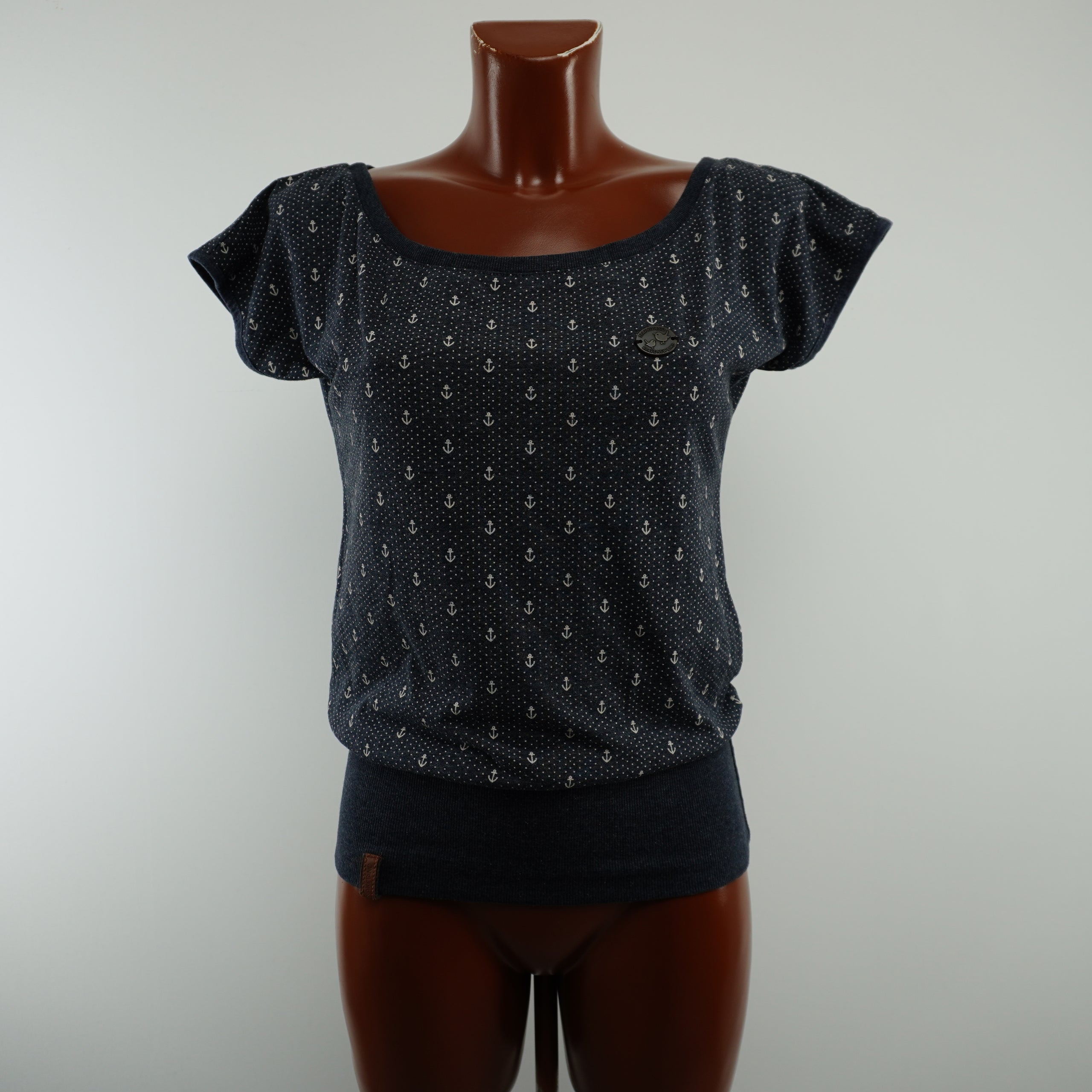 Pre-Owned Women's Naketano Shirt - Blue, S, Very Good Condition