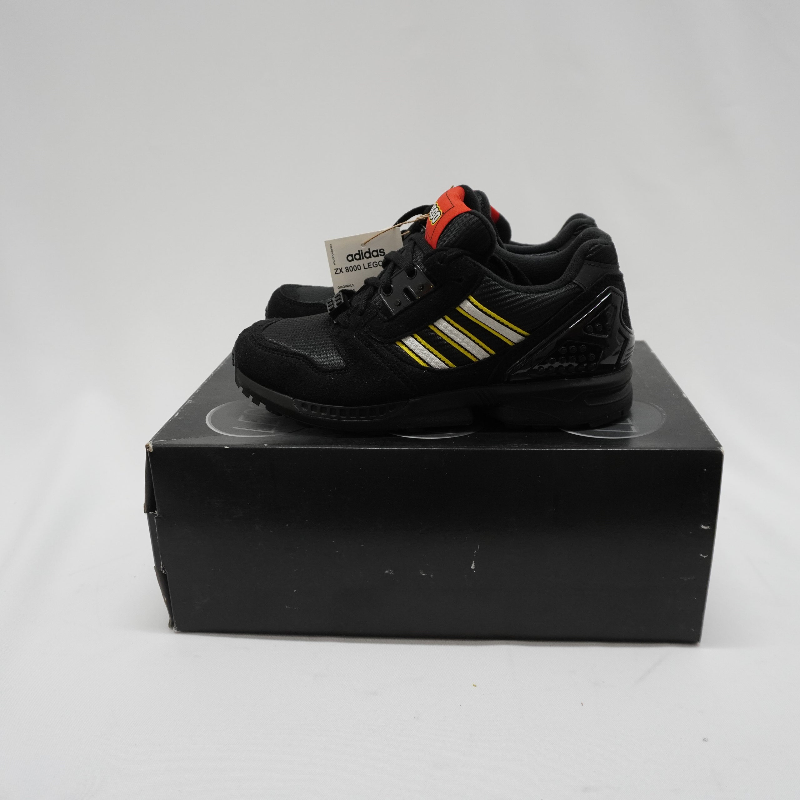 New Men's Adidas Lego Sneakers - Black, Size 36