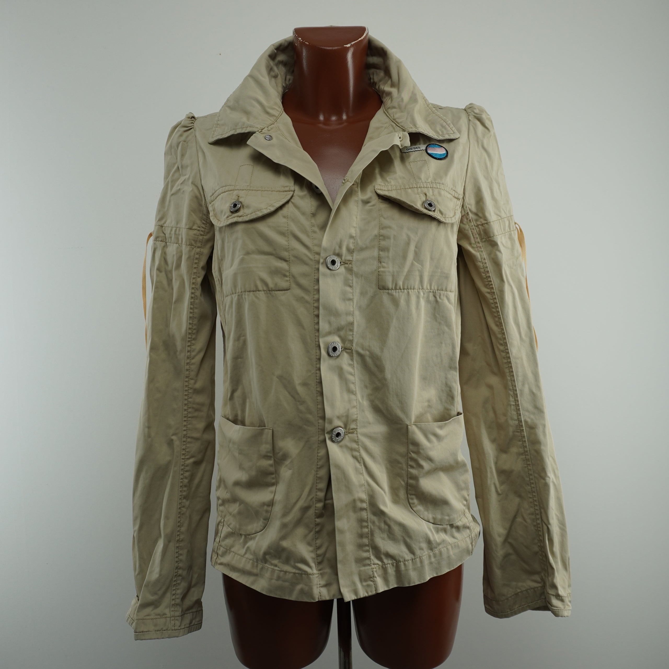 Pre-owned Women's Diesel Blazer - Beige, L
