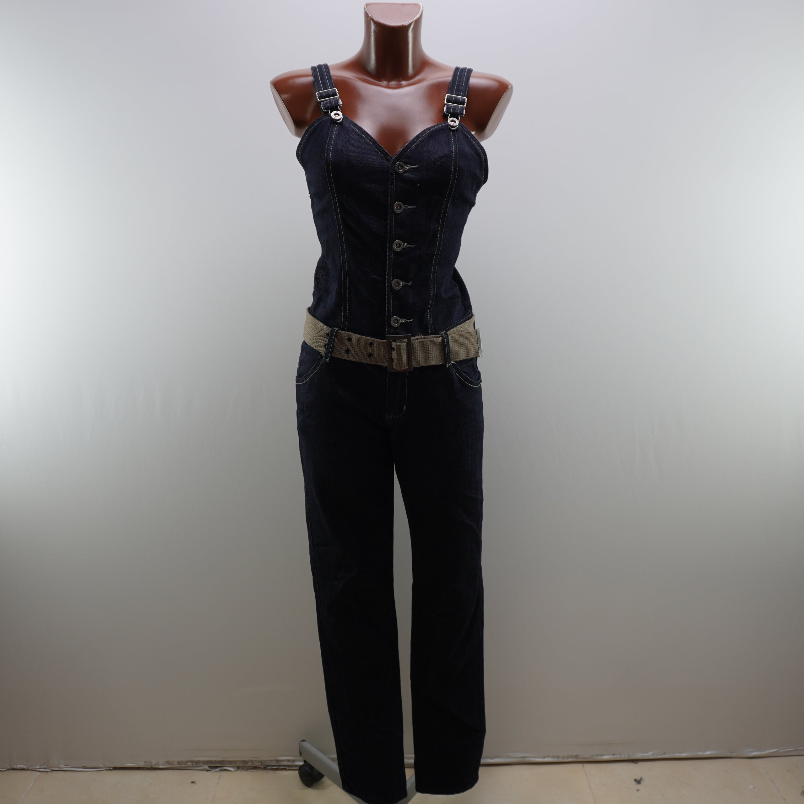 Mono Mas Fashion para Mujer Azul Talla S - Usado en Muy Buen Estado