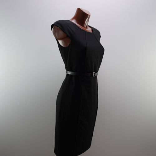 Vestido negro Caroll mujer talla S detalle tela