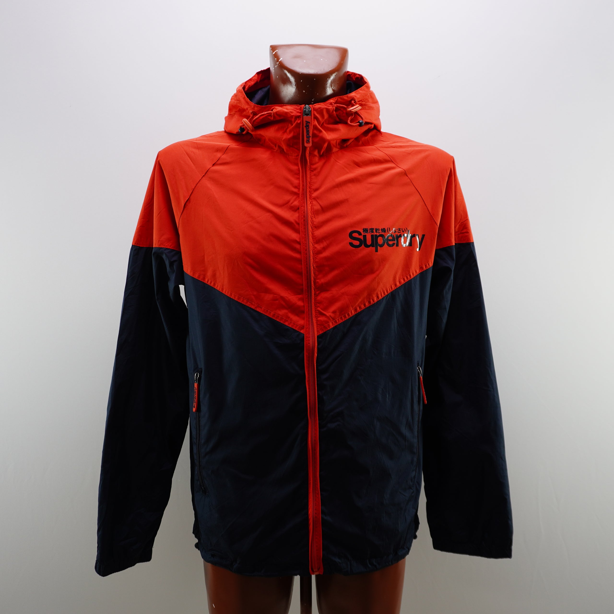 Chaqueta Superdry para Hombre Usada en Muy Buen Estado - Azul, L