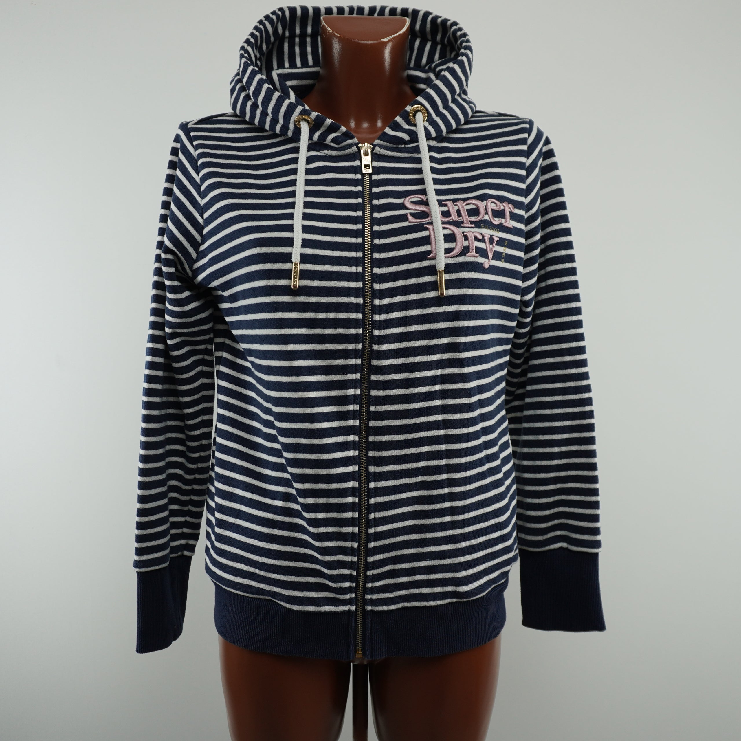 Women's Superdry Hoodie - Blue, XL, In Very Good Condition