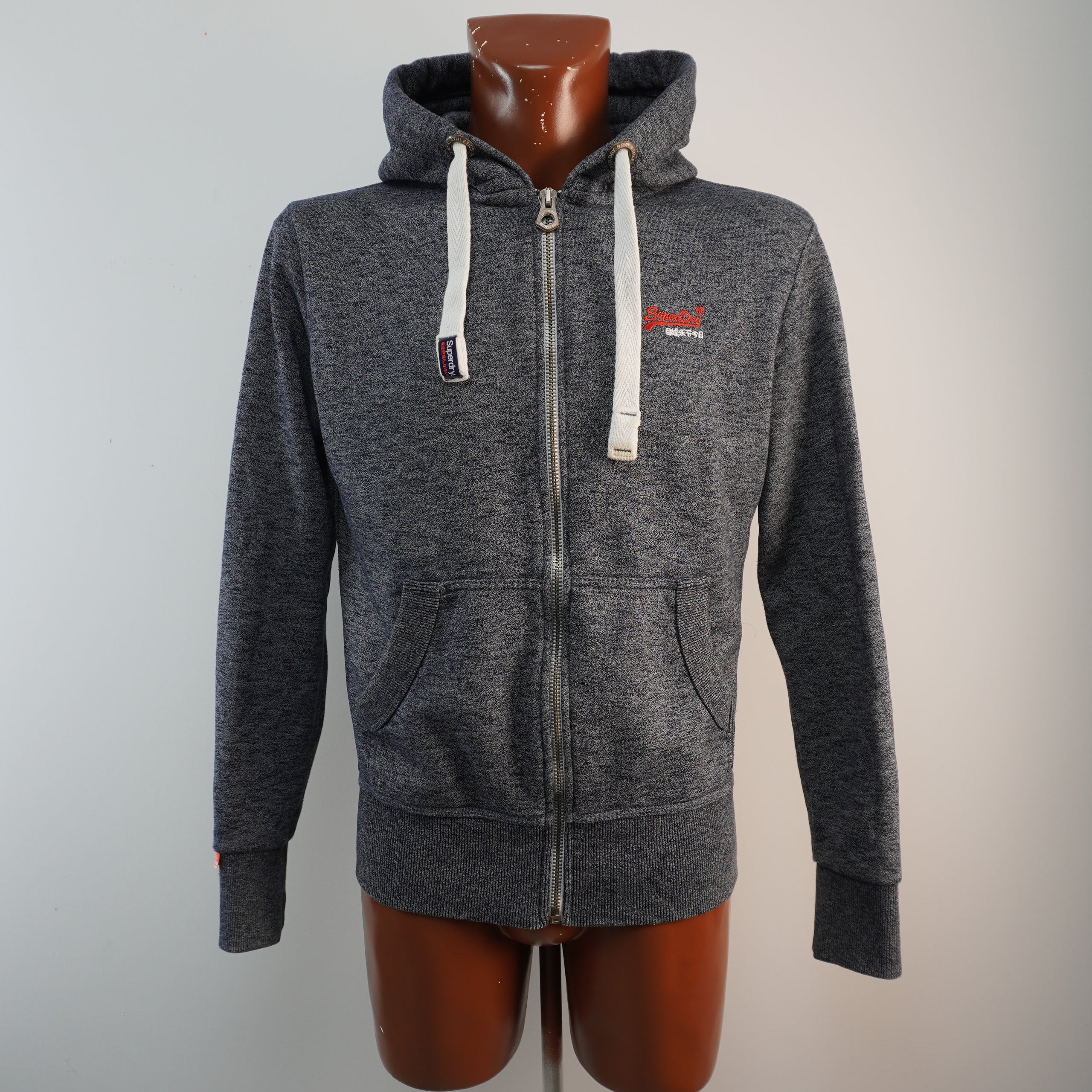 Superdry Men's Grey Hoodie - Size S, Used. Very Good🥈