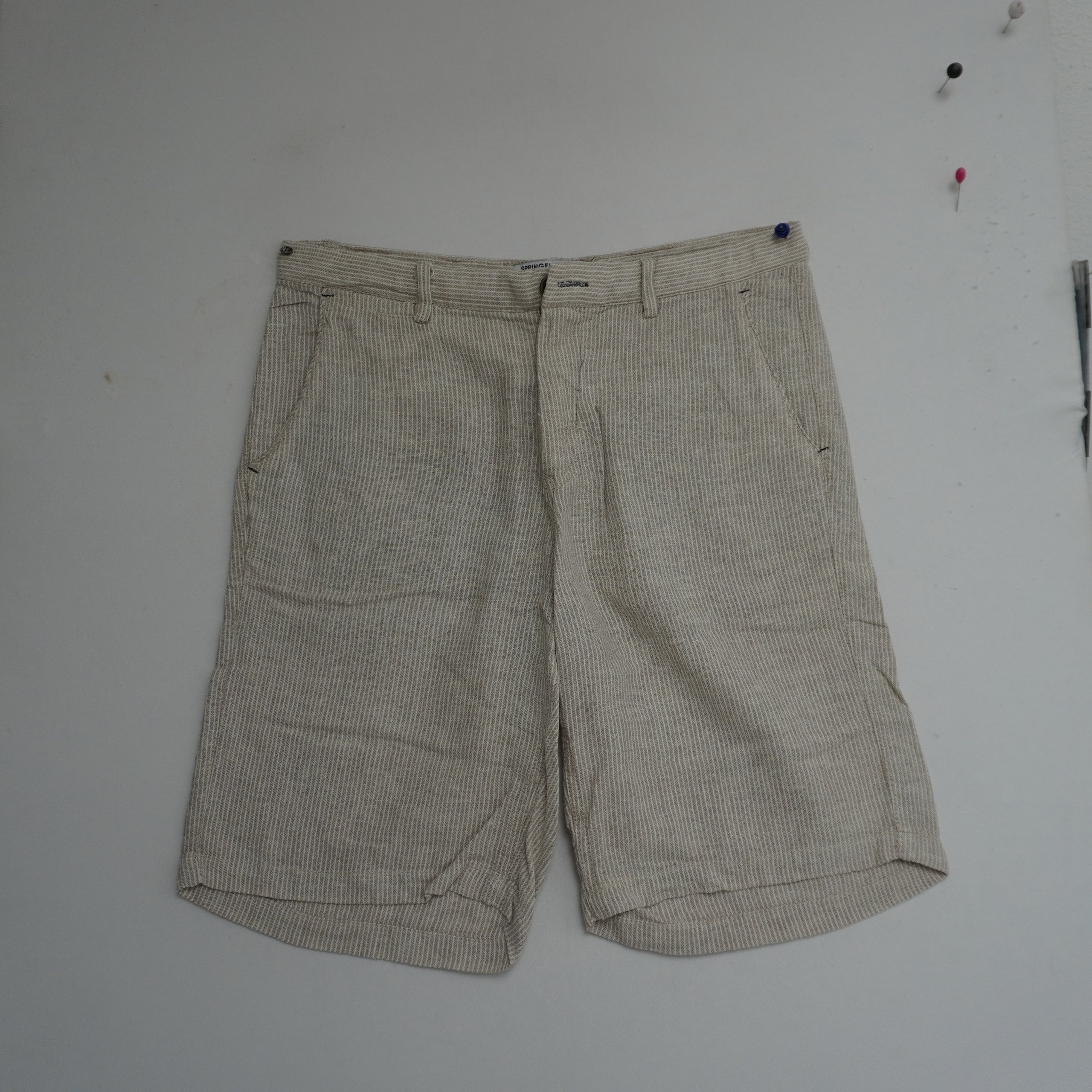 Pre-owned Men's Springfield Shorts - Beige, S