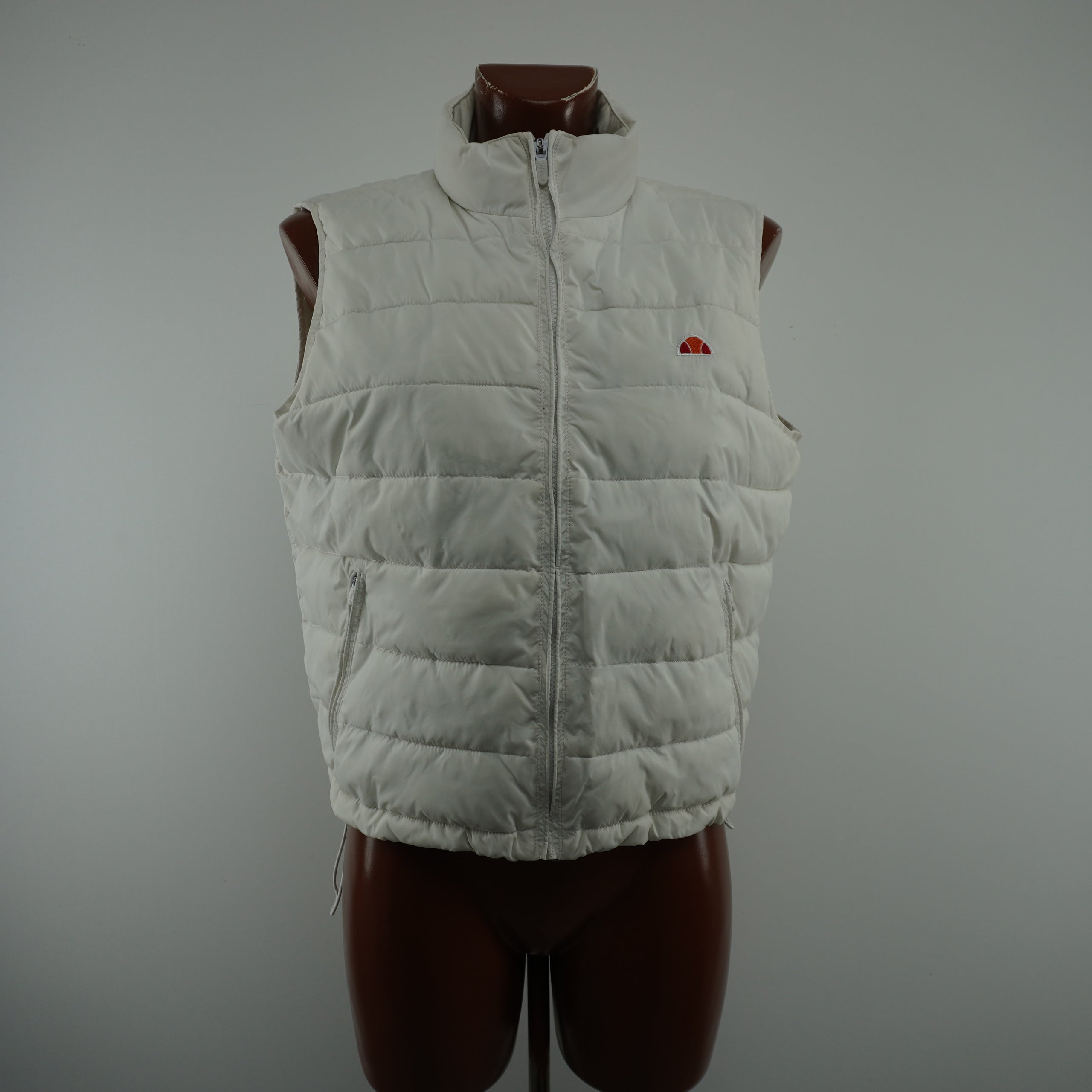 Pre-owned Women's Ellesse Vest - White, XL, Very Good Condition