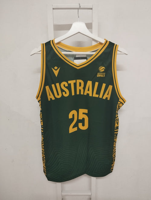 Australia Junior camisa hombre verde Talla XL vista frontal