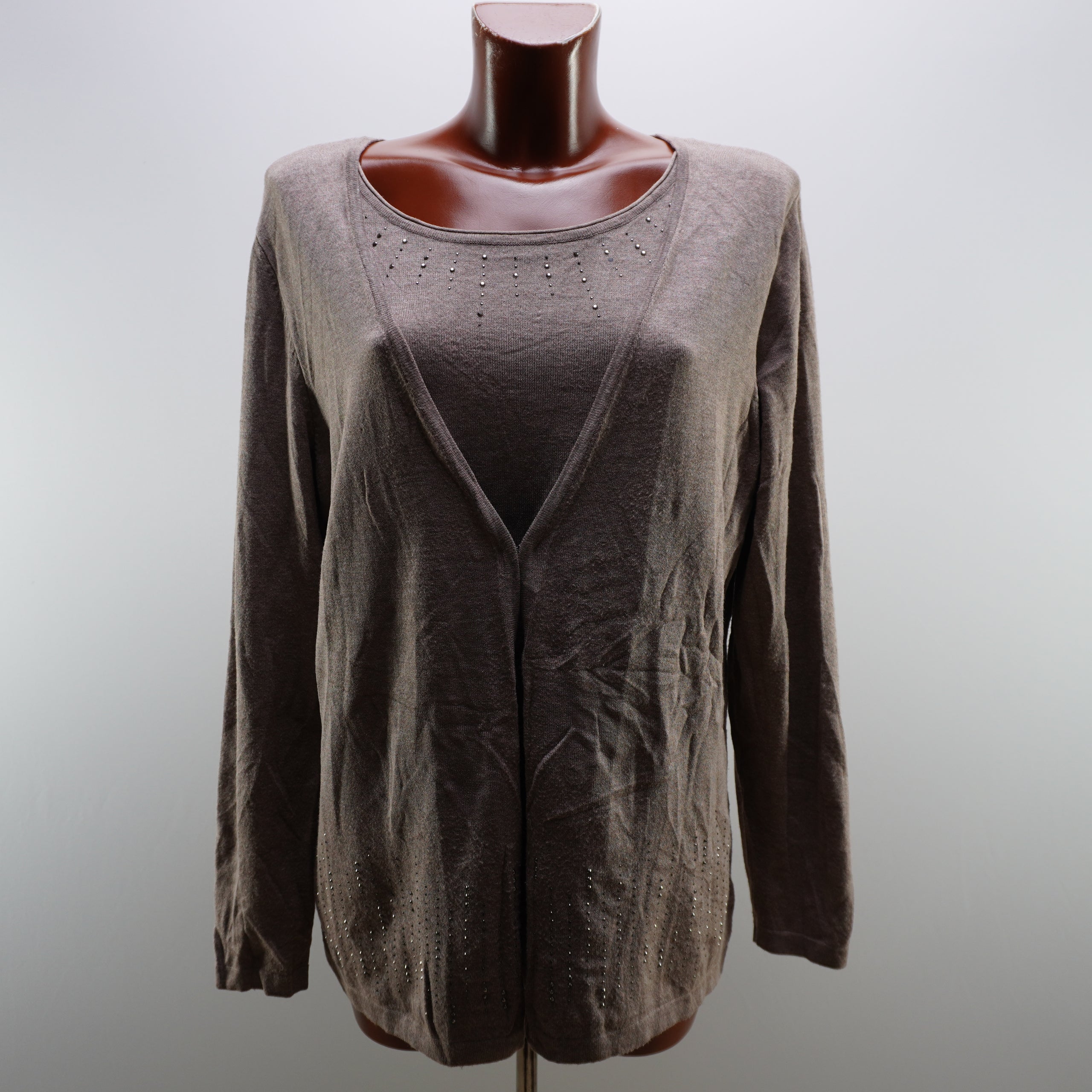 Pre-owned Women's Charles Vogele Sweater - Brown, L