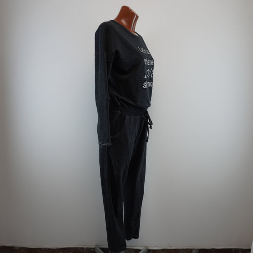 9th Avenue blusa mujer gris Talla XL detalle tela