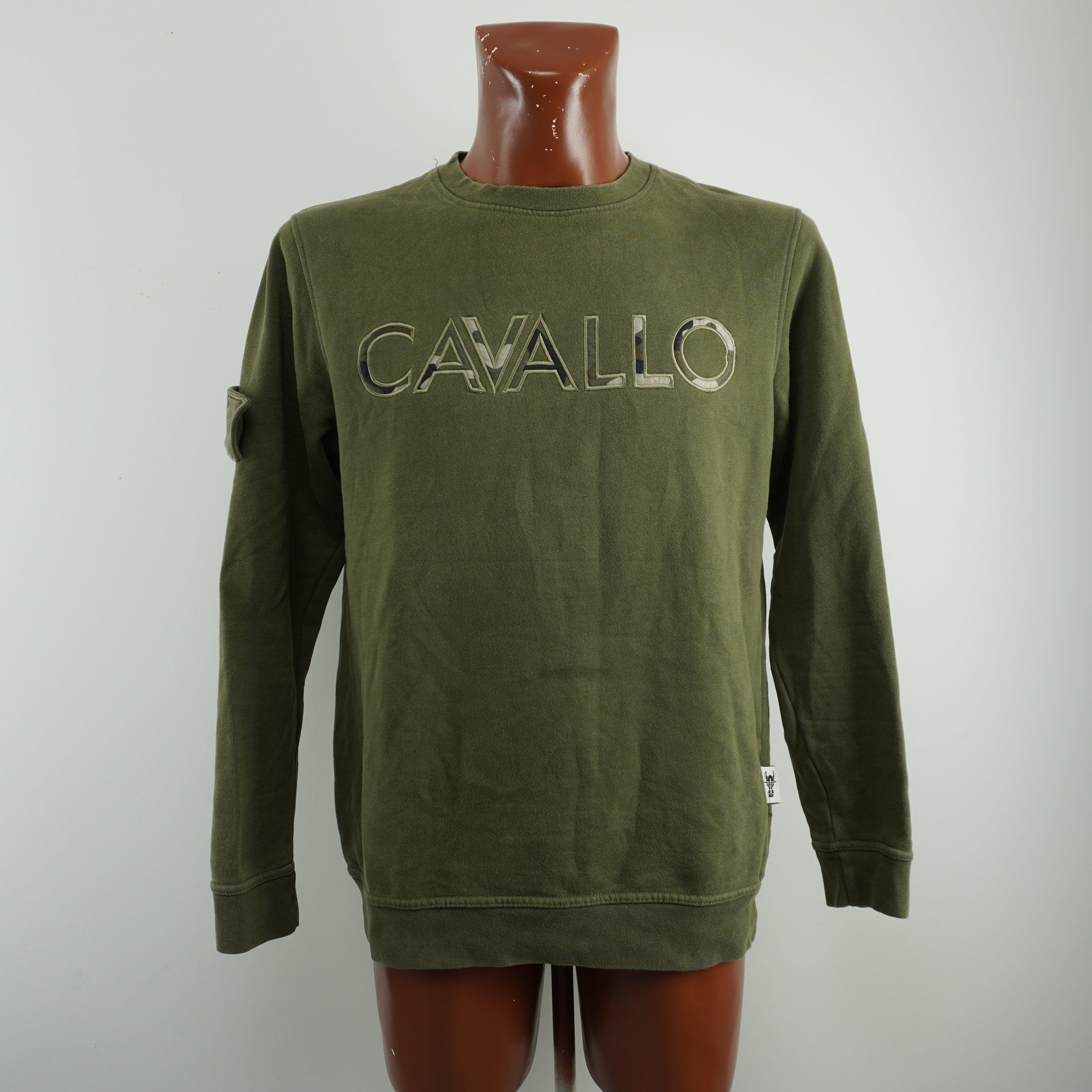 Pre-Owned Men's Cavallo Hoodie - Khaki, L