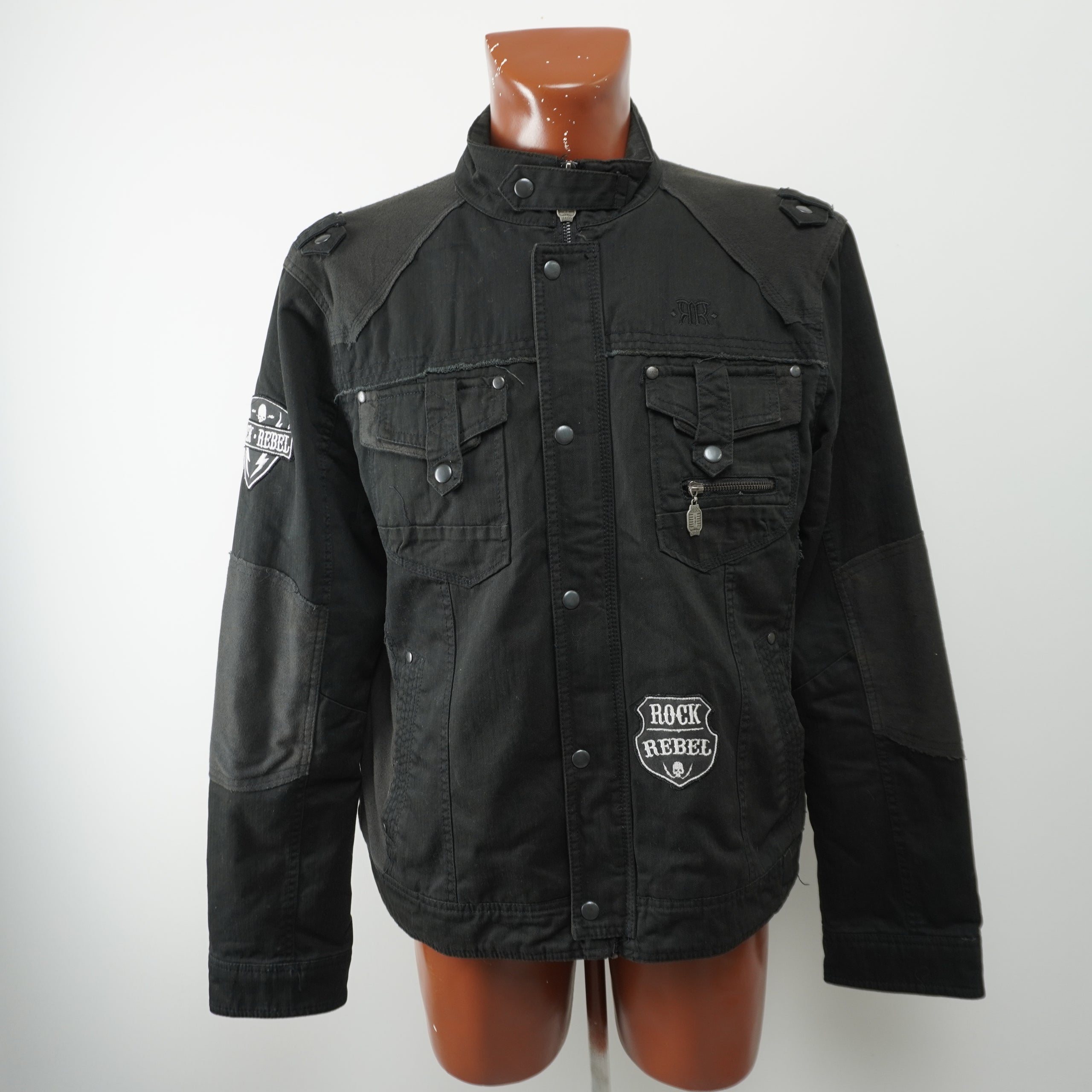 Pre-Owned Men's Rock Rebel Jacket - Black, L