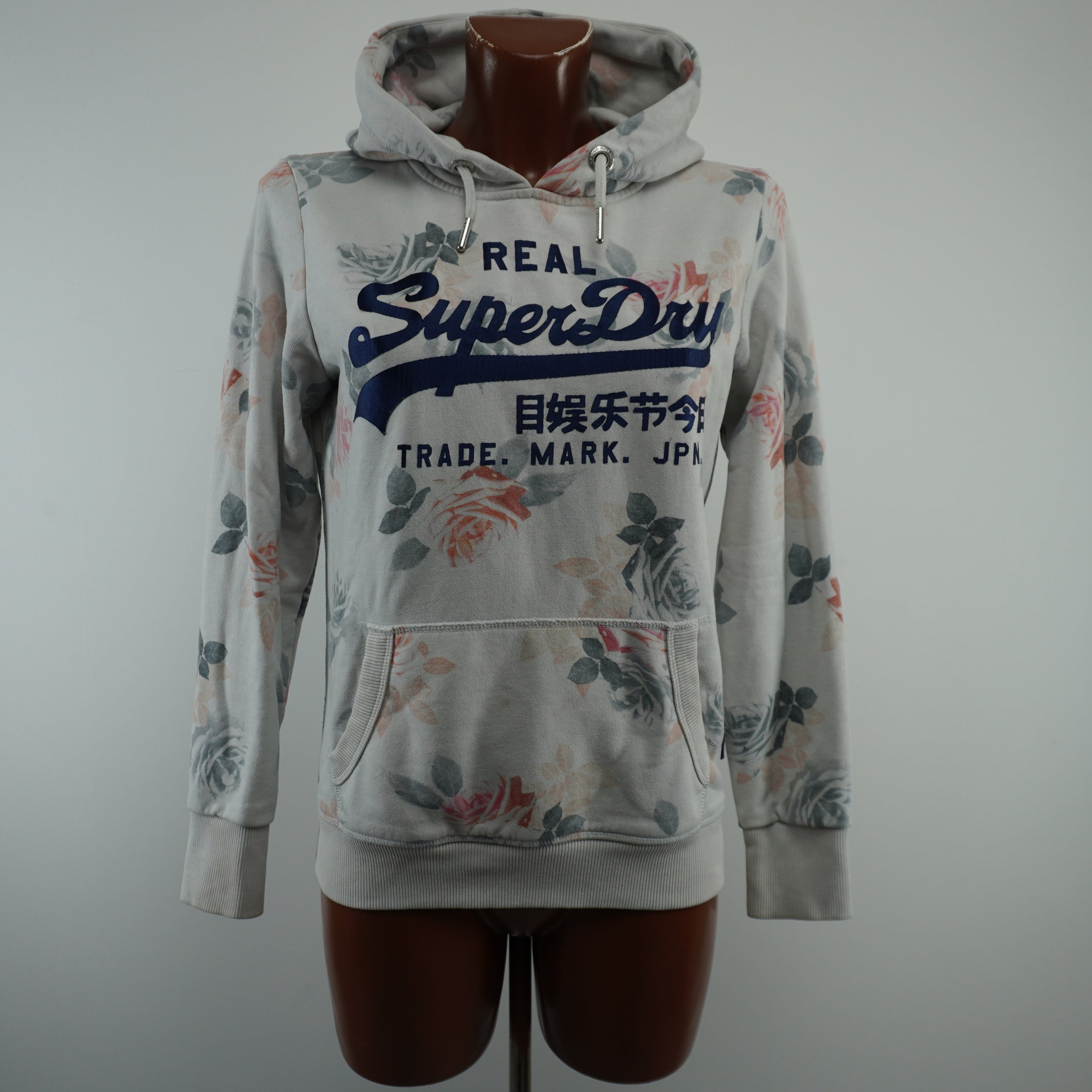 Pre-Owned Women's Superdry Hoodie - Grey, L