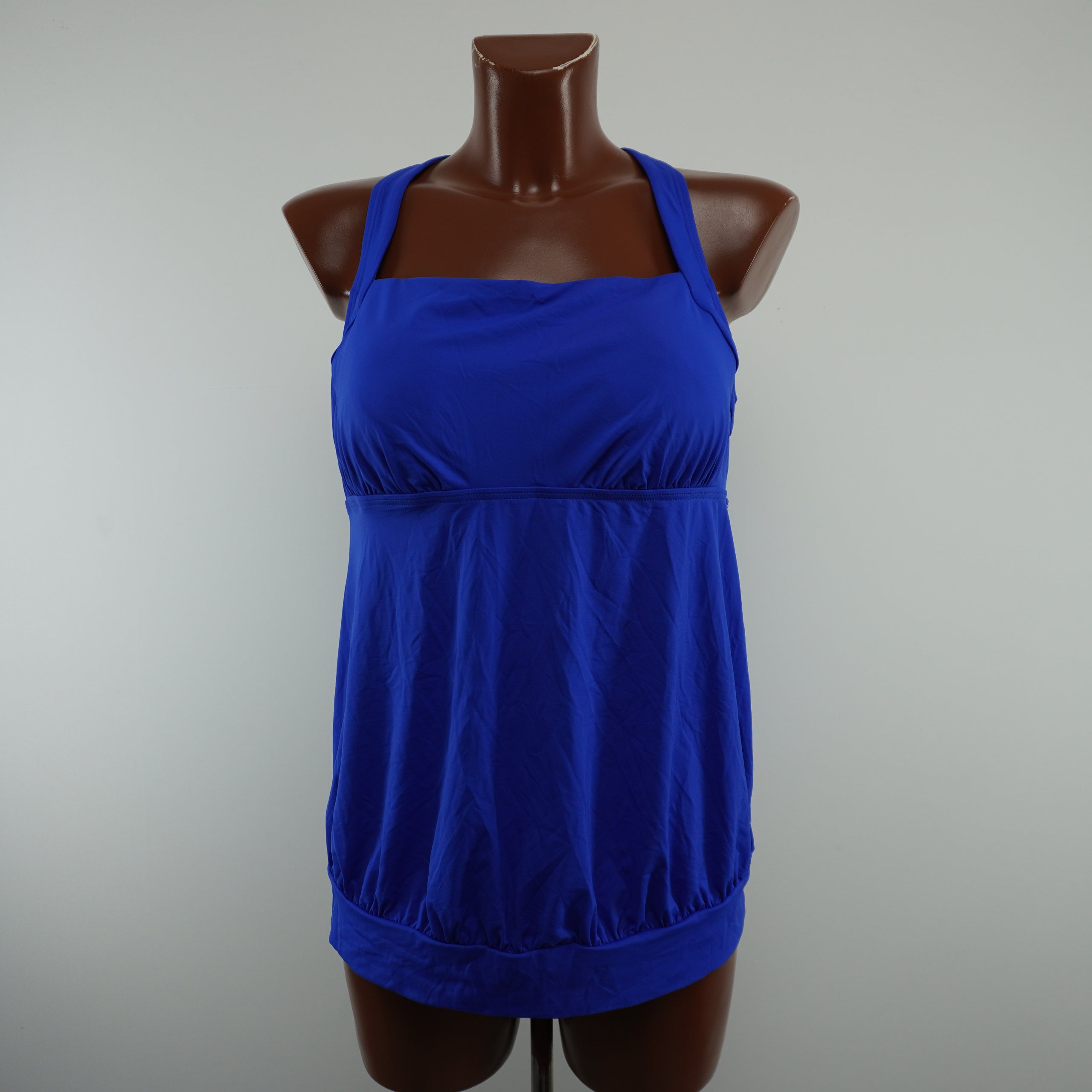 Pre-owned Women's Lands' End Bikini - Blue, XXXL